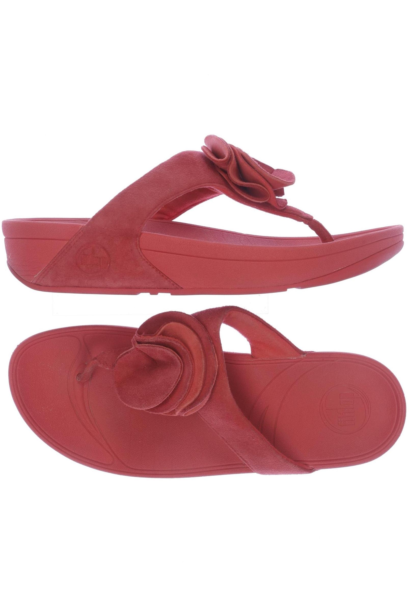 

FitFlop Damen Sandale, rot, Gr. 40