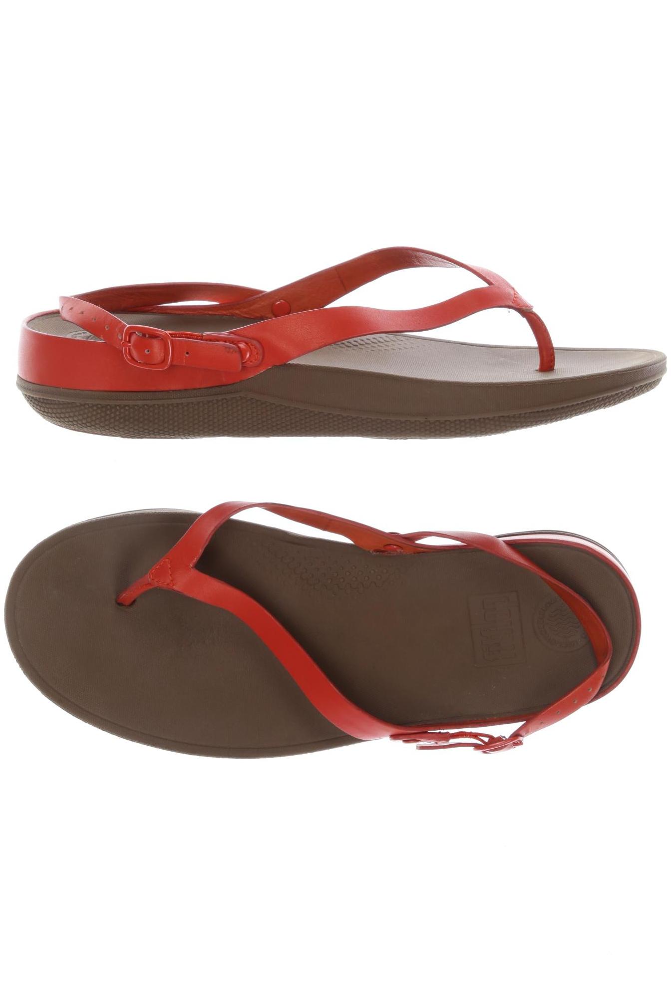 

FitFlop Damen Sandale, rot, Gr. 40