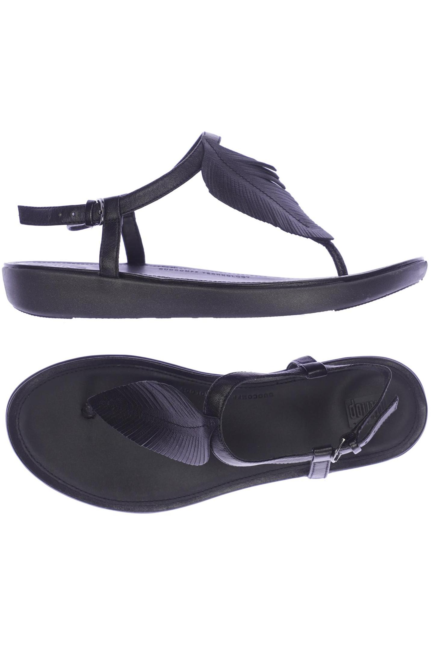 

FitFlop Damen Sandale, schwarz