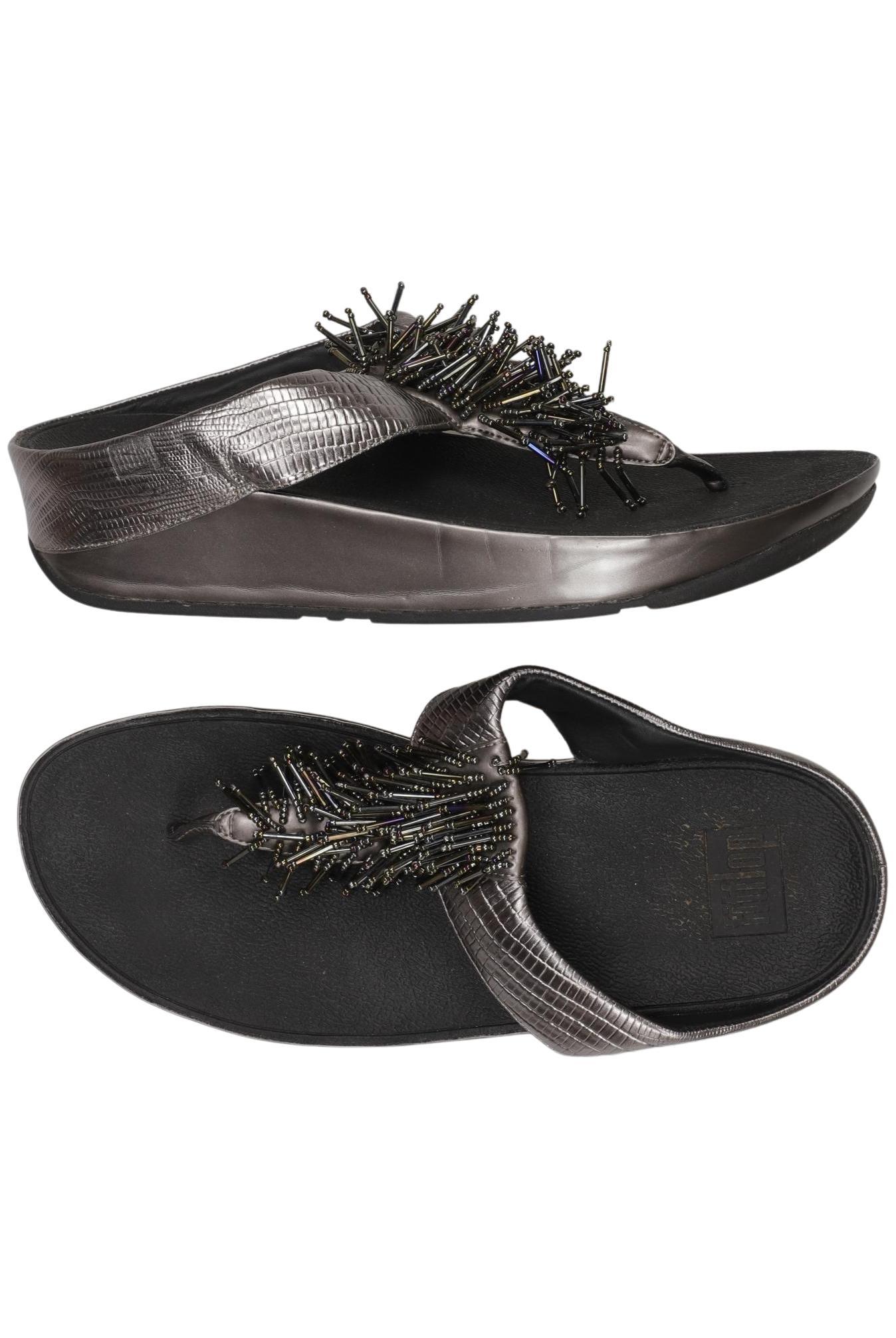 

FitFlop Damen Sandale, grau, Gr. 39