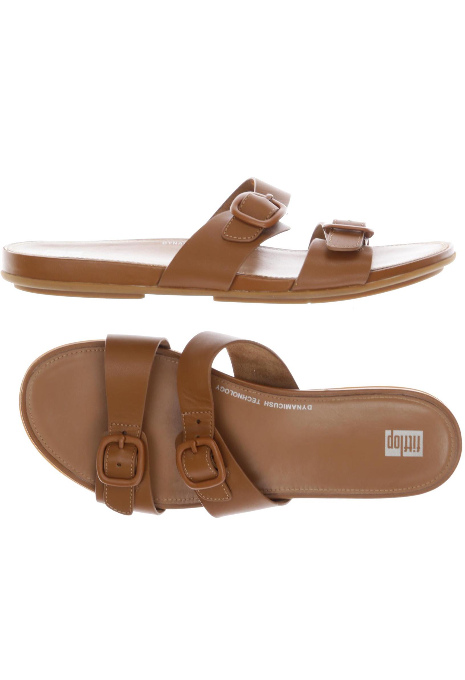 

FitFlop Damen Sandale, braun, Gr. 42