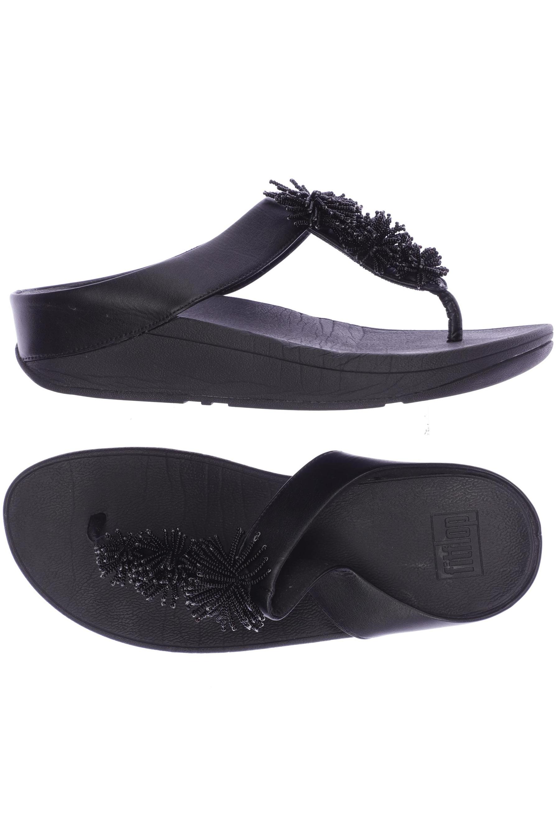 

FitFlop Damen Sandale, schwarz