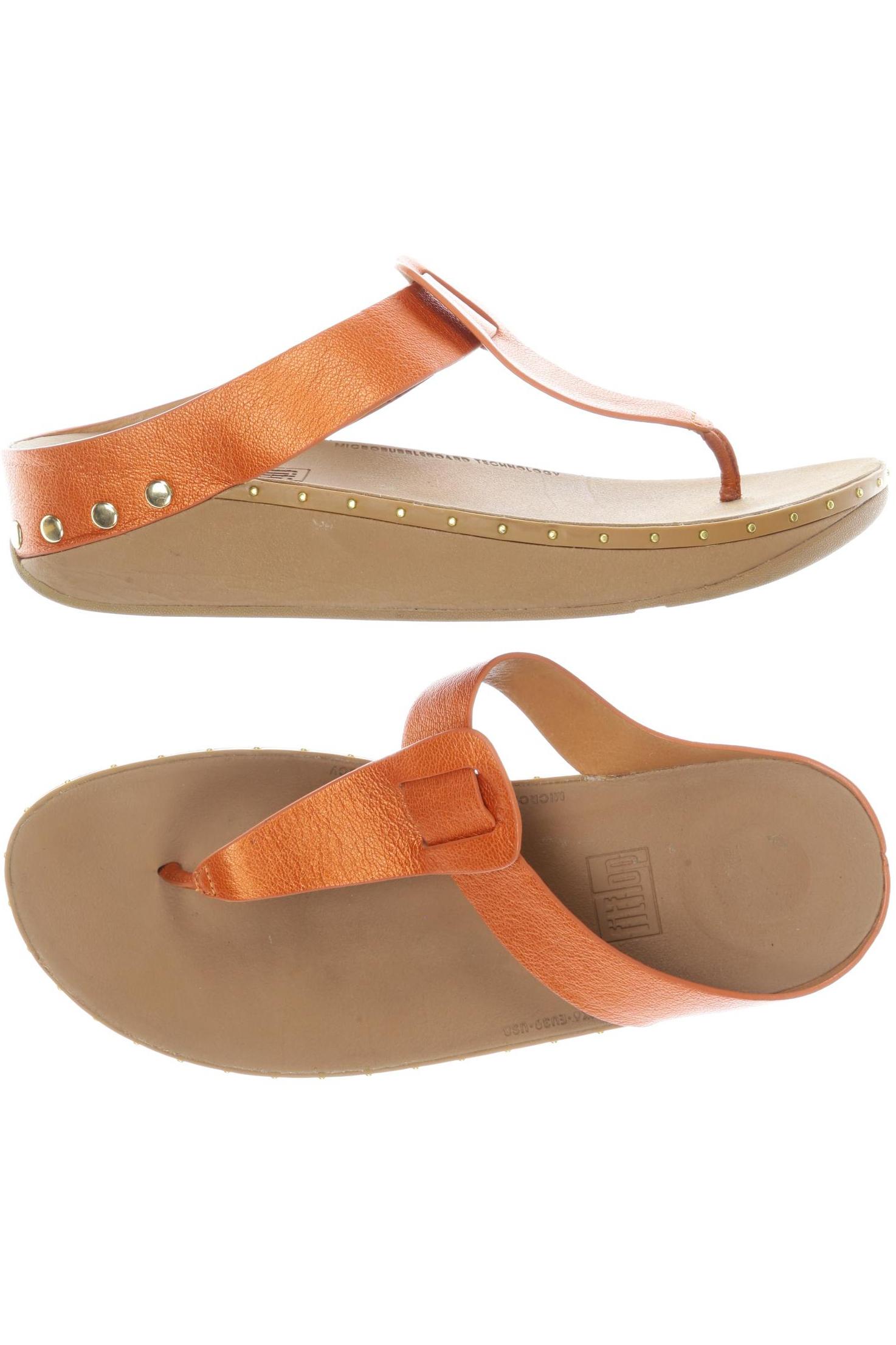

FitFlop Damen Sandale, orange, Gr. 39