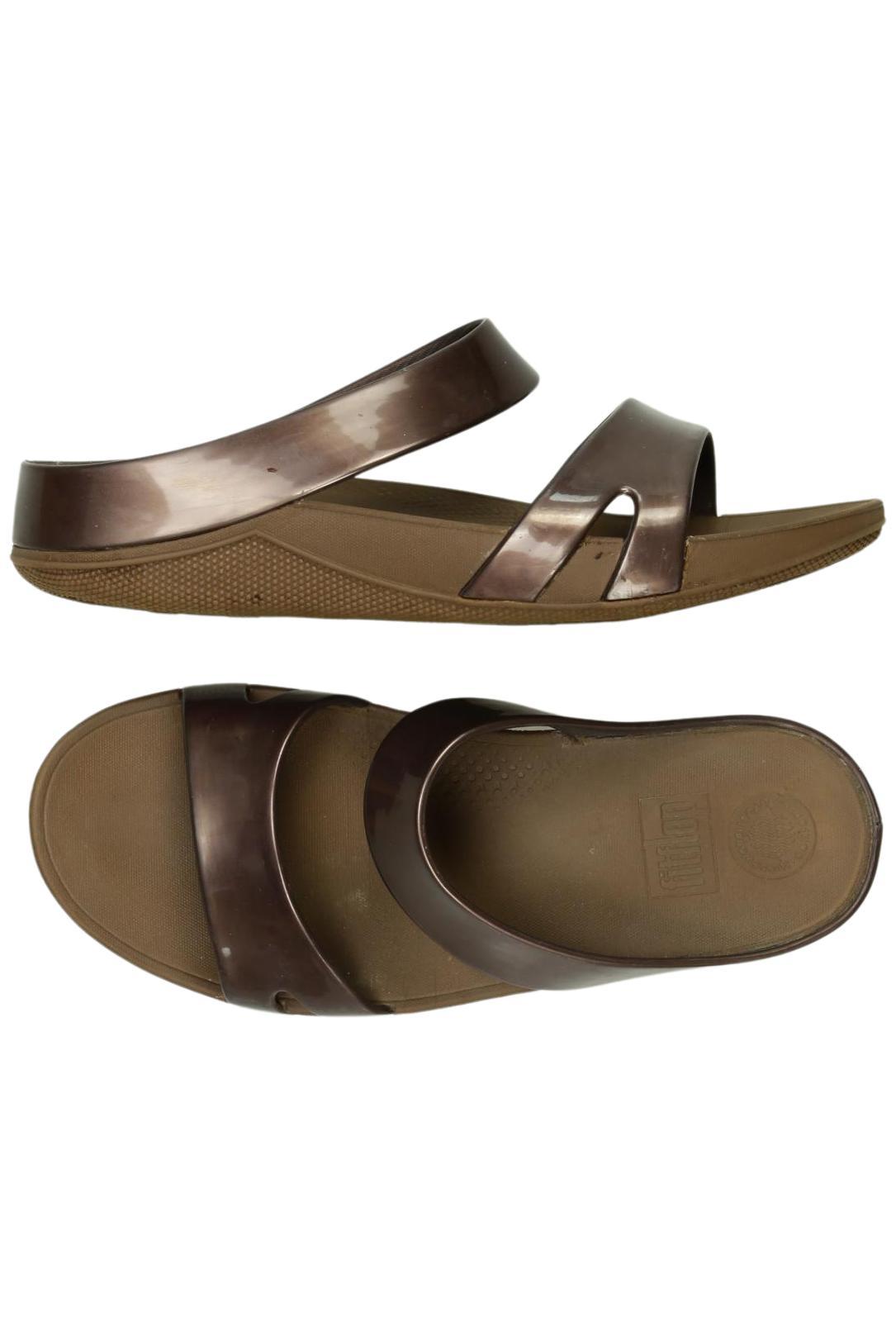 

FitFlop Damen Sandale, silber, Gr. 39