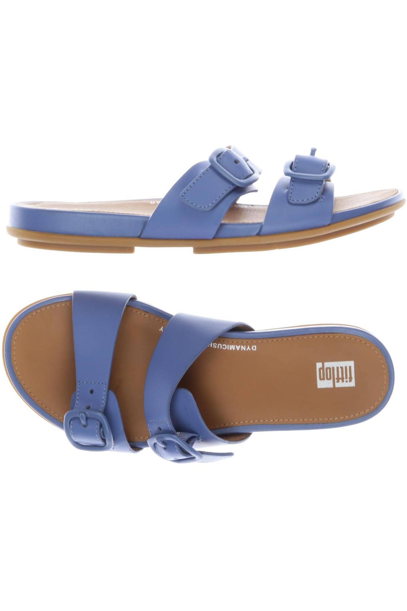 

FitFlop Damen Sandale, blau, Gr. 37