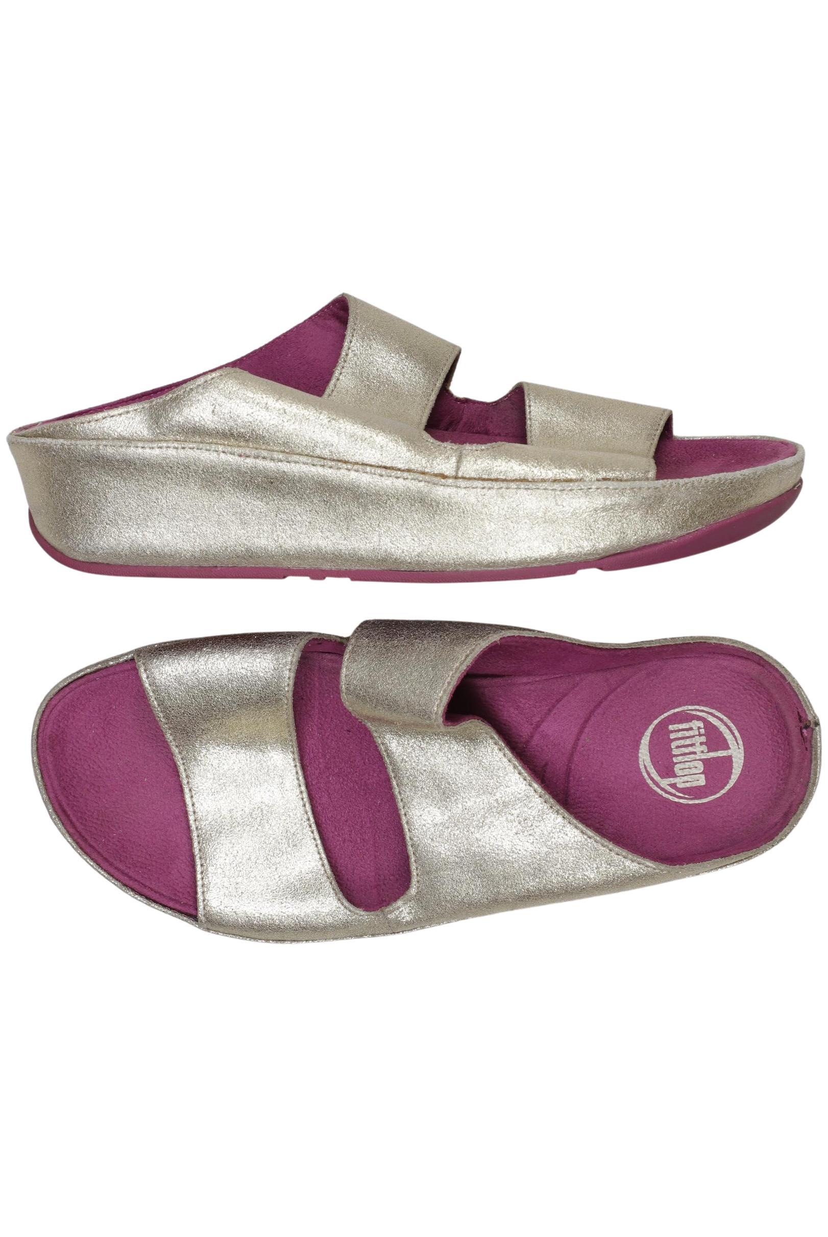 

FitFlop Damen Sandale, silber, Gr. 38