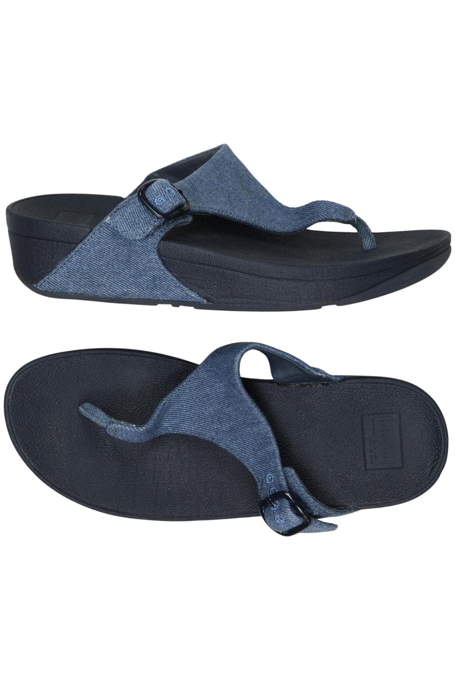 

FitFlop Damen Sandale, blau, Gr. 38