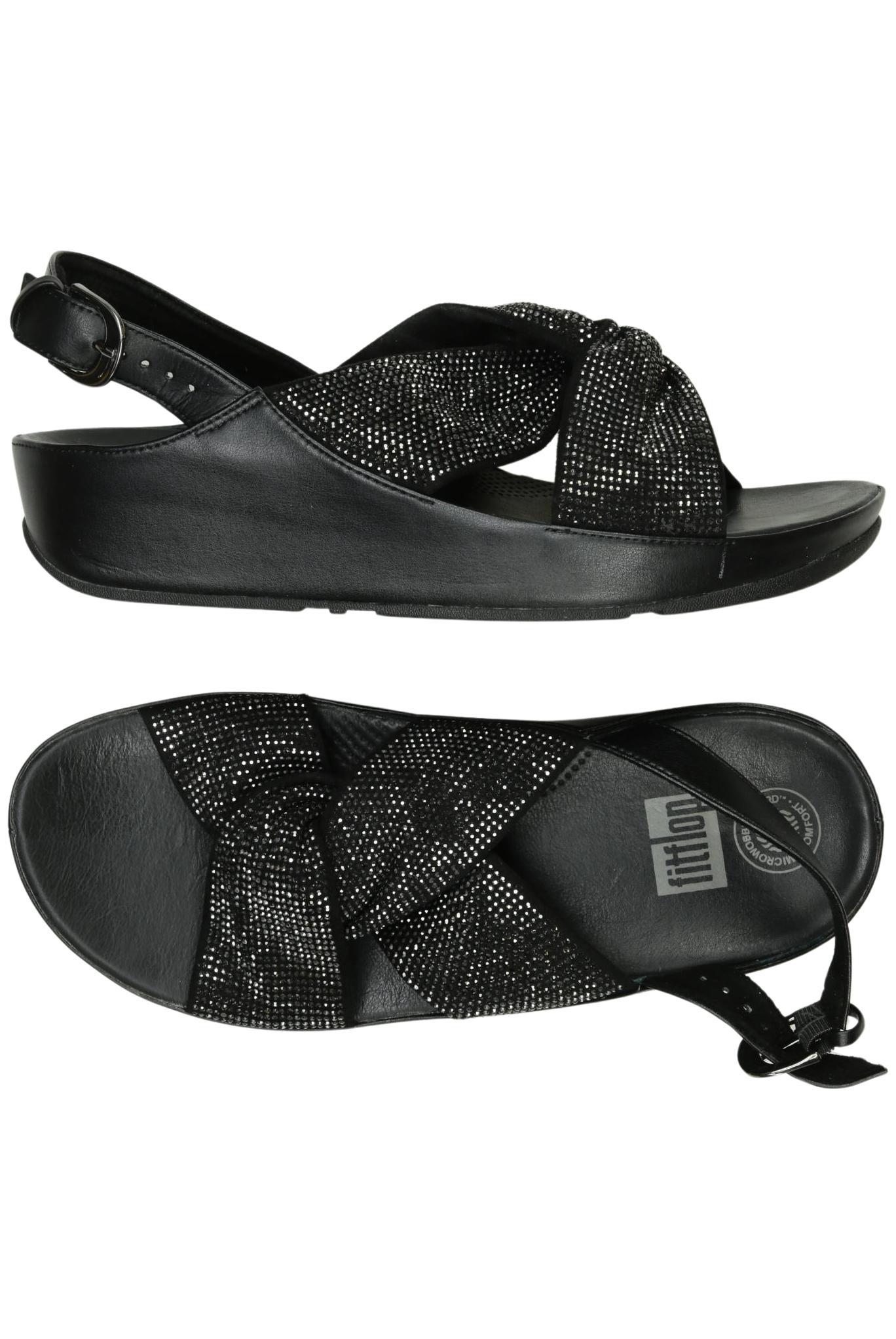 

FitFlop Damen Sandale, schwarz, Gr. 40