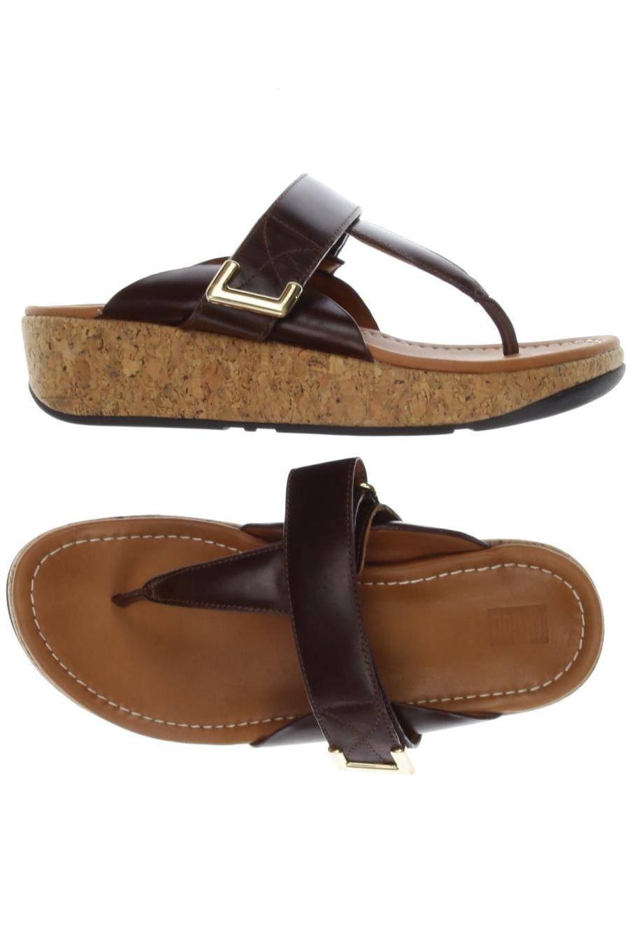 

FitFlop Damen Sandale, braun, Gr. 39