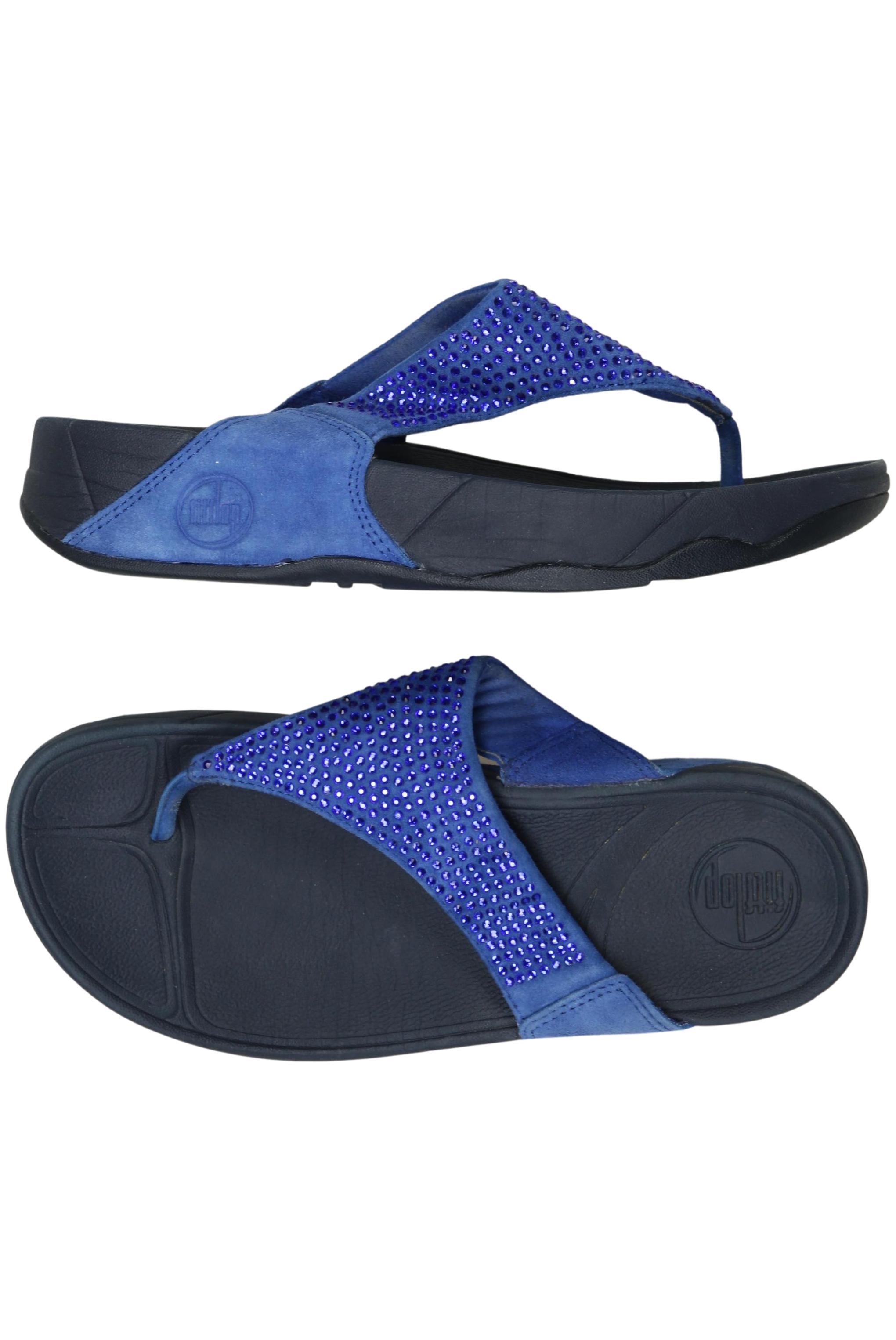 

FitFlop Damen Sandale, blau, Gr. 38