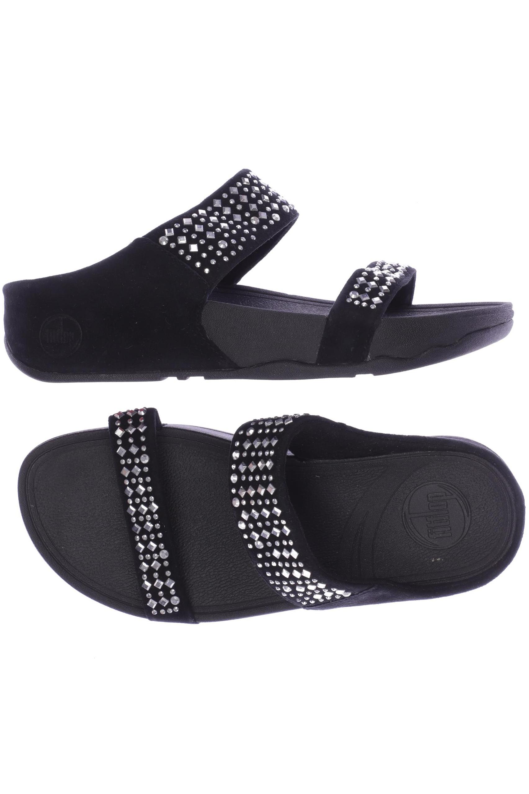 

FitFlop Damen Sandale, schwarz