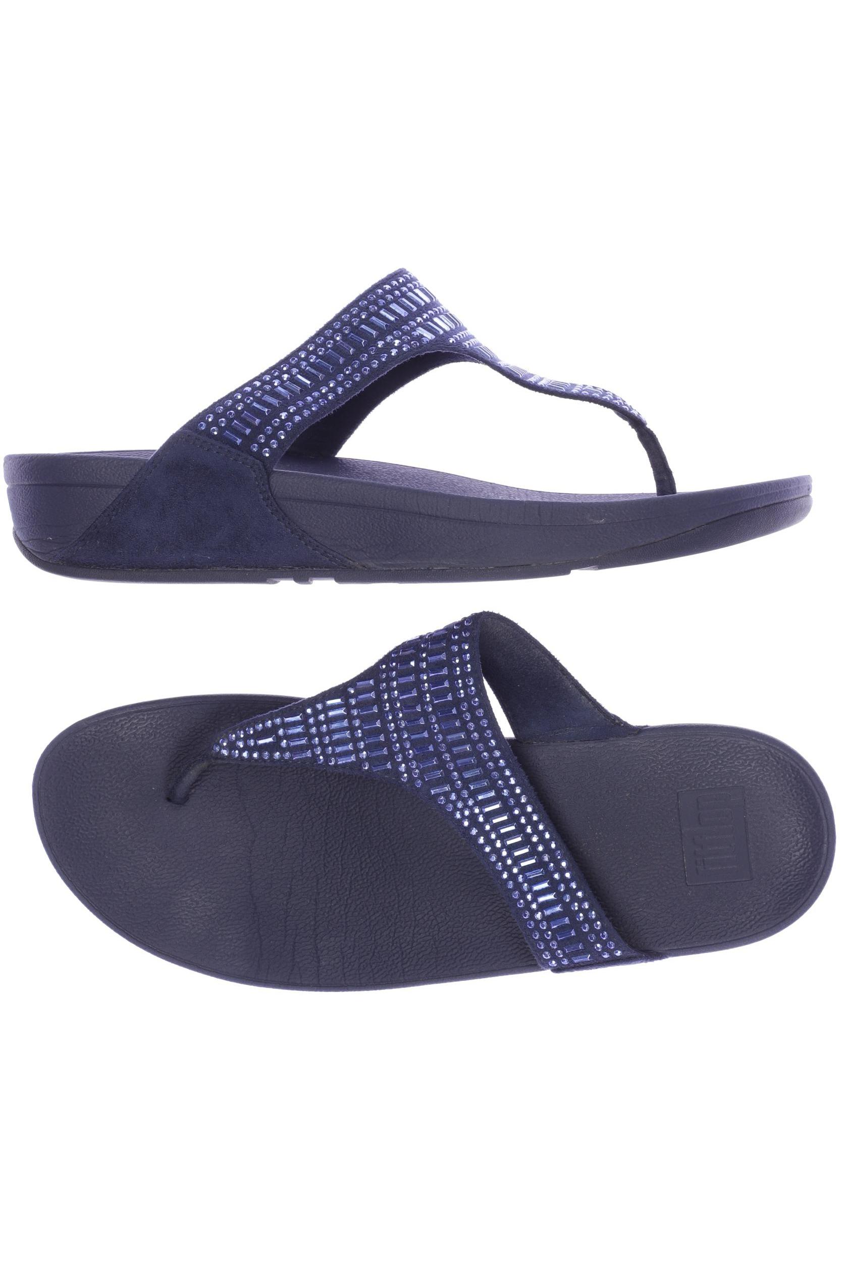 

FitFlop Damen Sandale, marineblau, Gr. 42