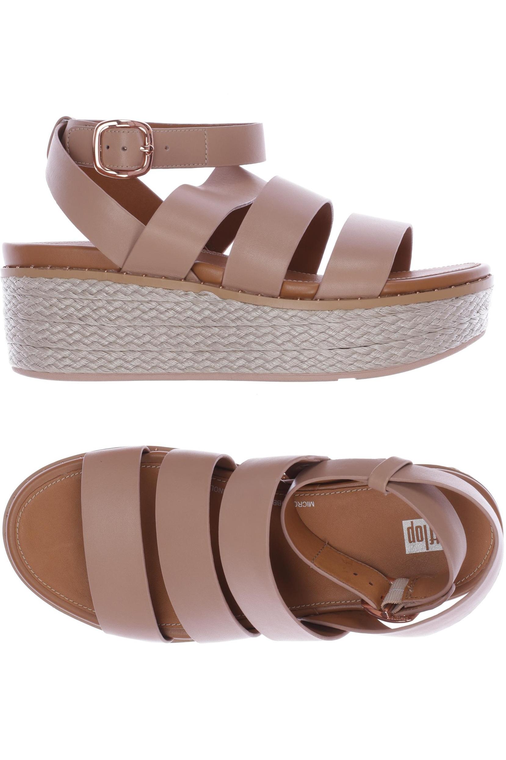

FitFlop Damen Sandale, beige, Gr. 39