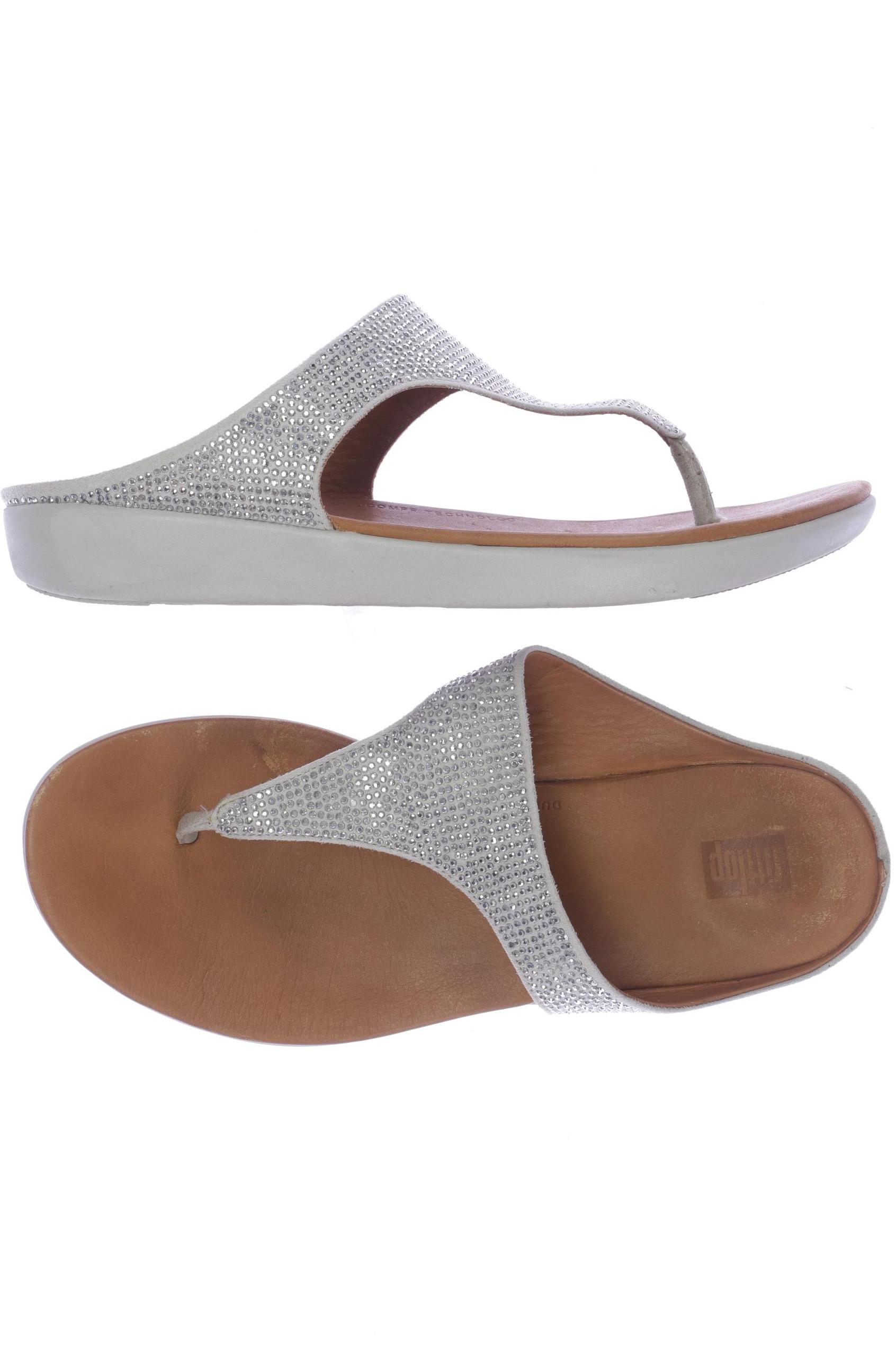 

FitFlop Damen Sandale, grau, Gr. 39