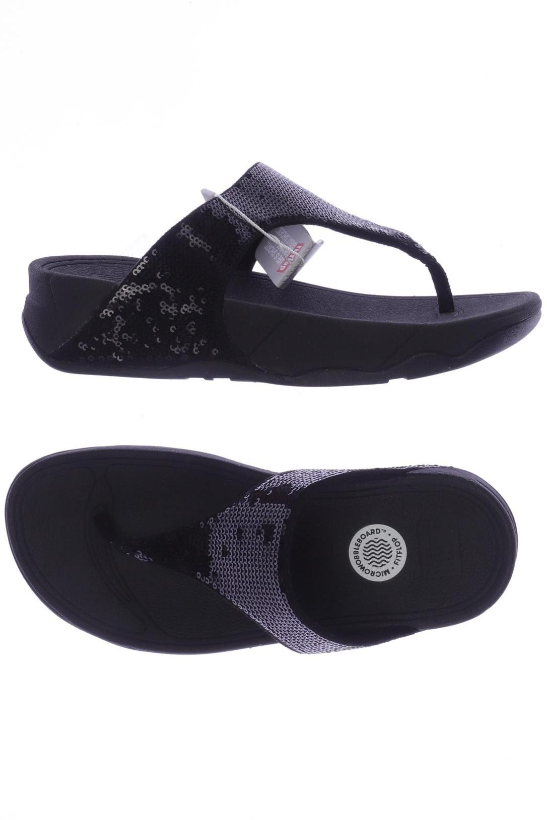 

FitFlop Damen Sandale, schwarz