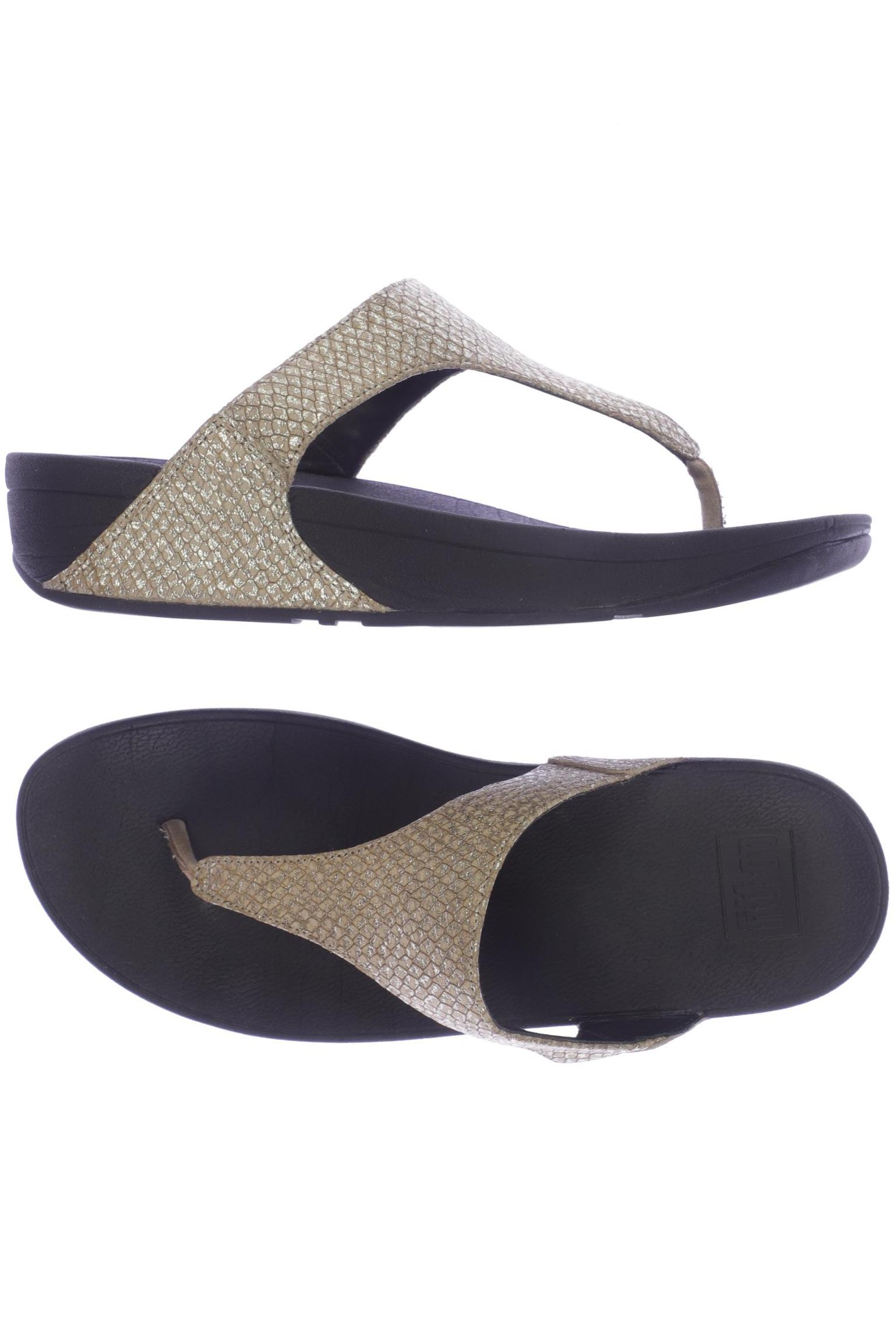 

FitFlop Damen Sandale, gold