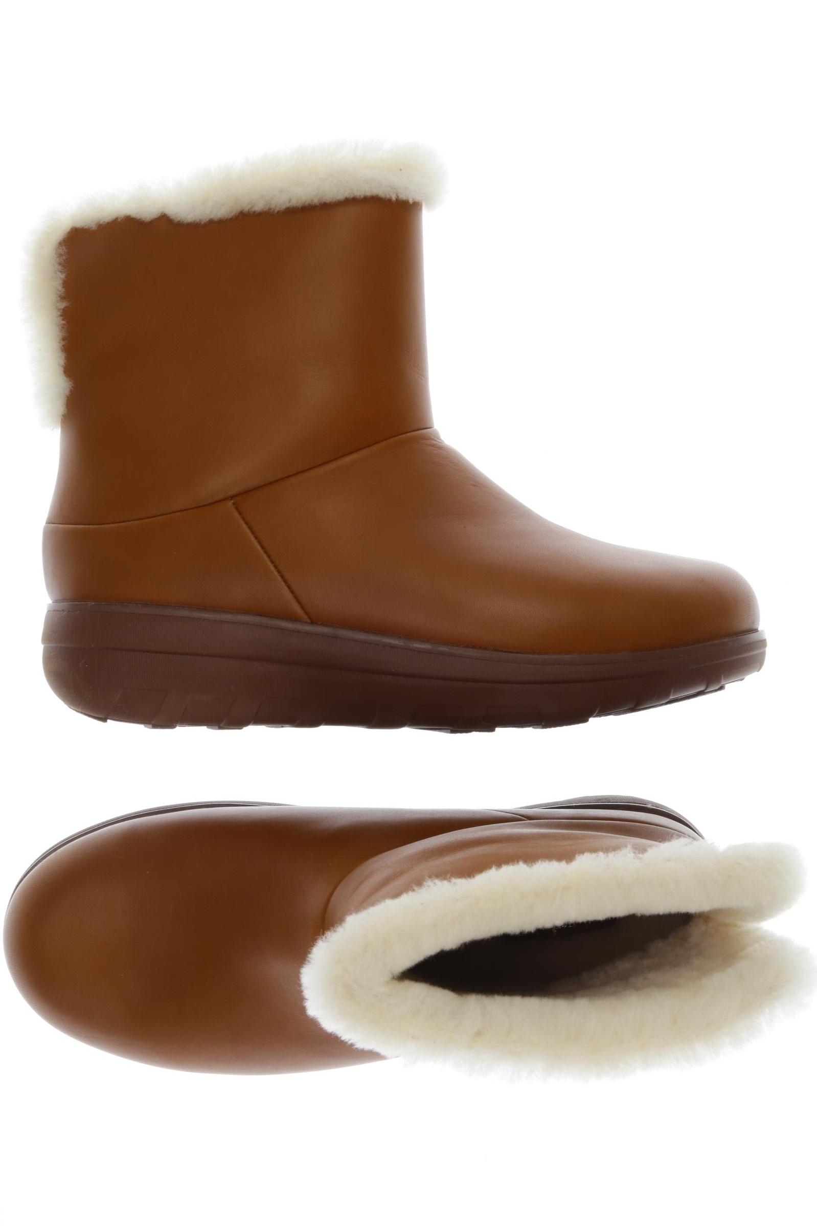 

FitFlop Damen Stiefelette, orange, Gr. 39