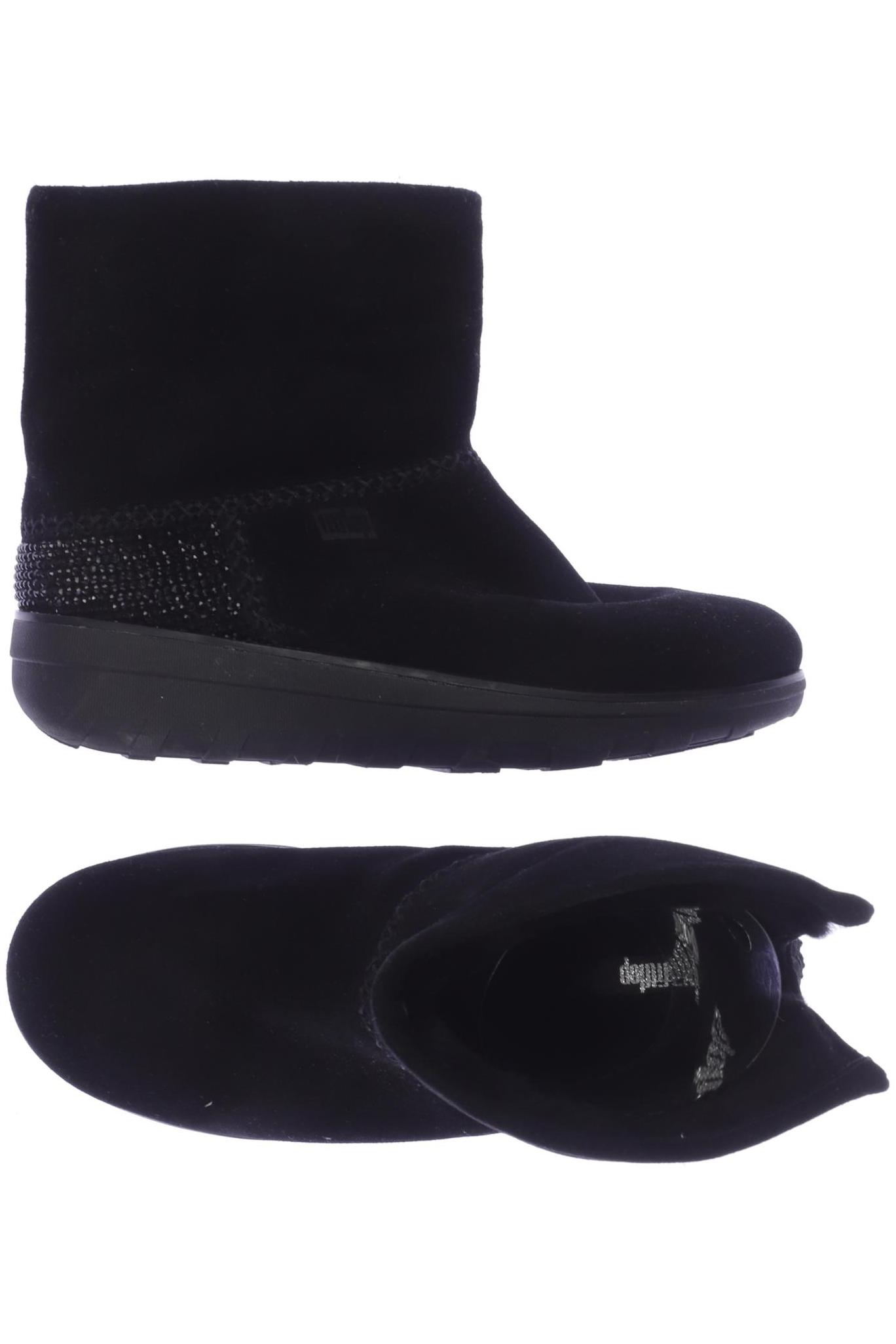 

FitFlop Damen Stiefelette, schwarz