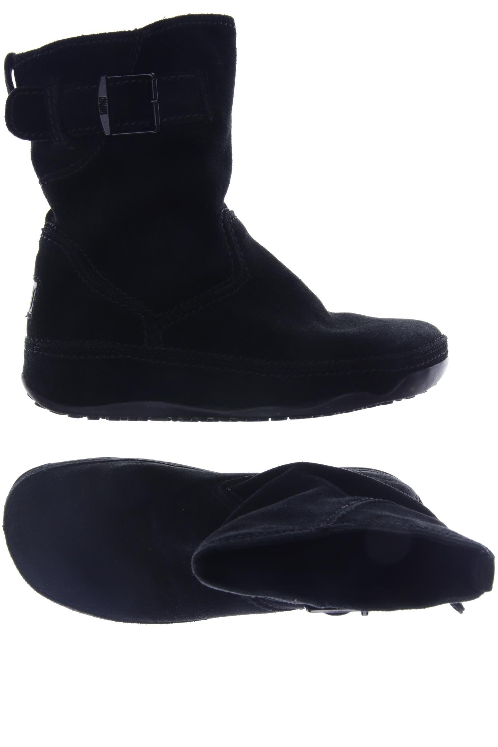

FitFlop Damen Stiefelette, schwarz