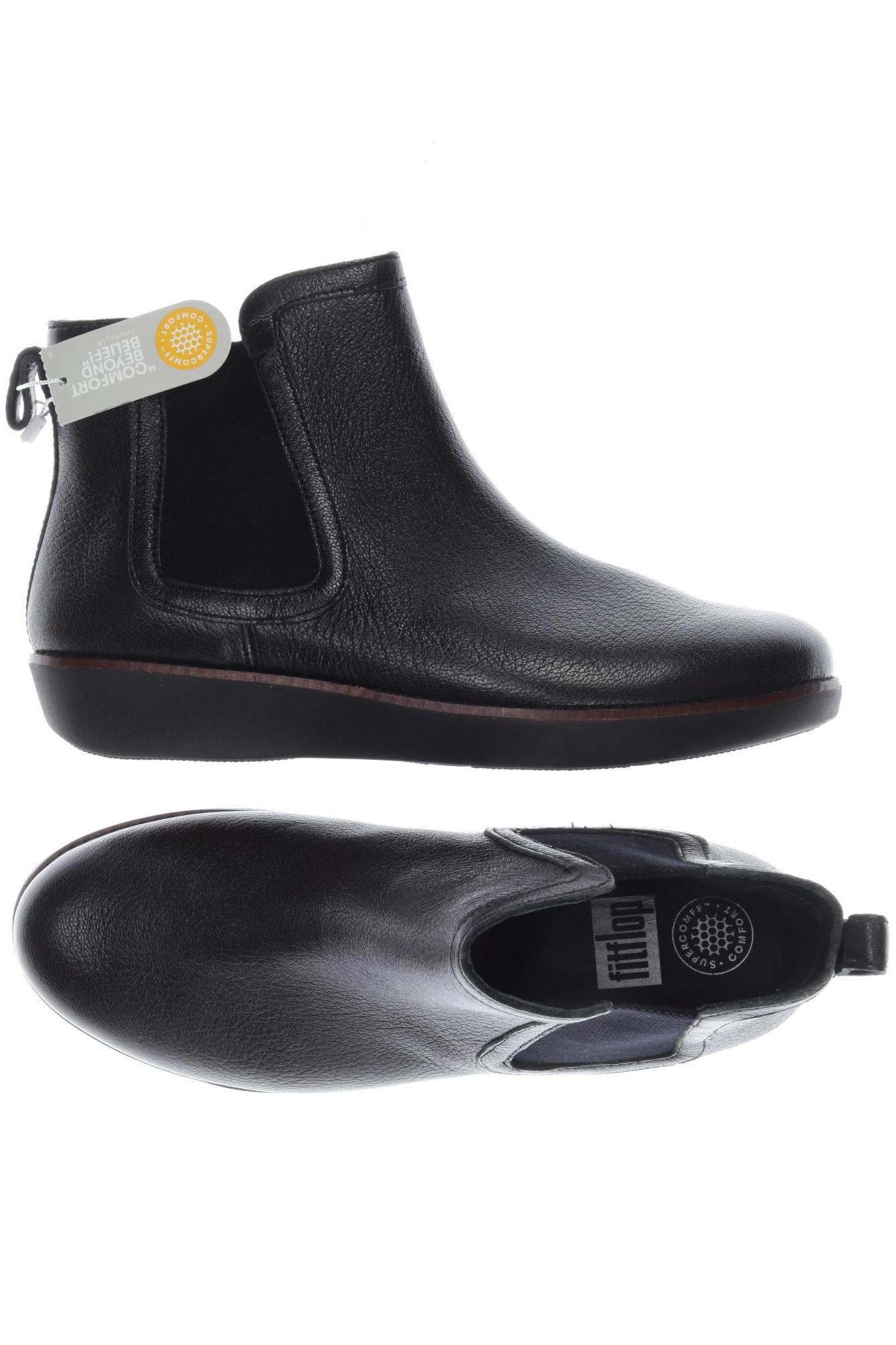 

FitFlop Damen Stiefelette, schwarz, Gr. 39