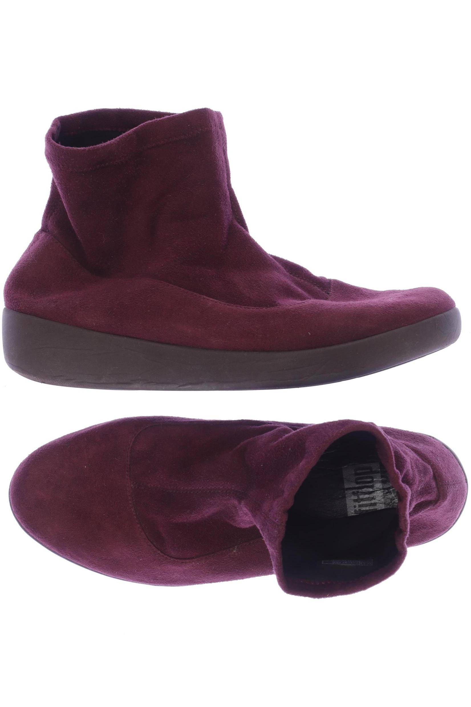 

FitFlop Damen Stiefelette, bordeaux