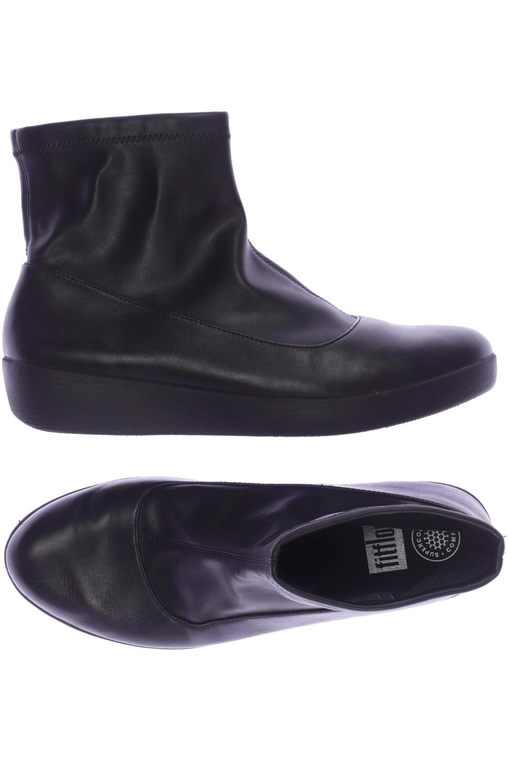 

FitFlop Damen Stiefelette, schwarz