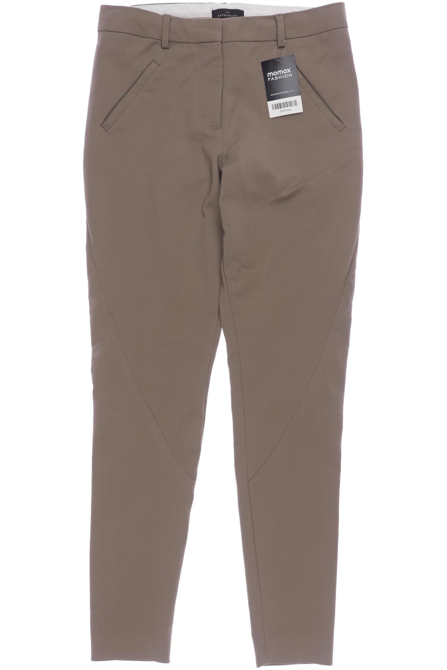 

Five Fellas Damen Stoffhose, braun, Gr. 25