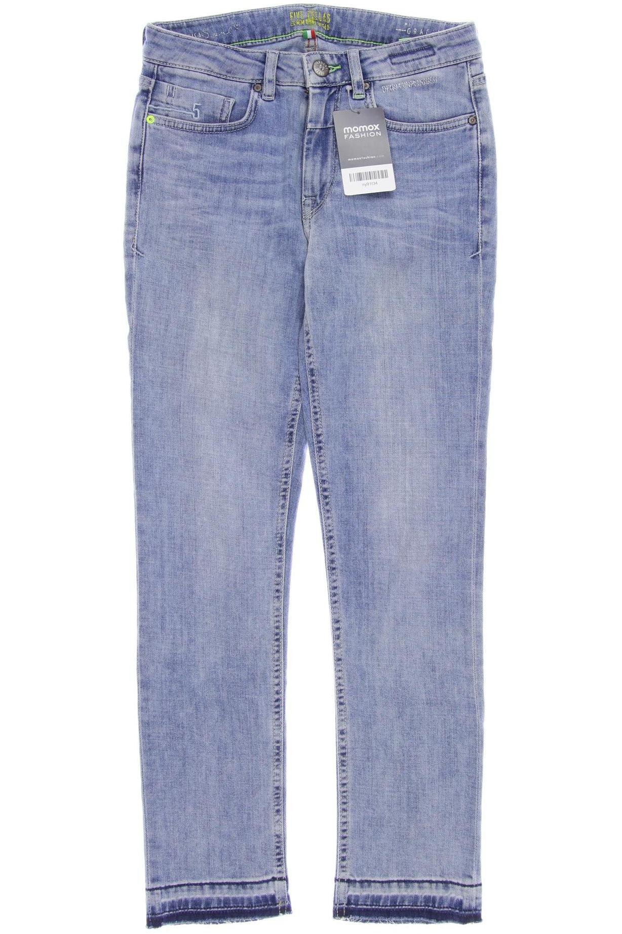 

Five Fellas Damen Jeans, blau, Gr. 25