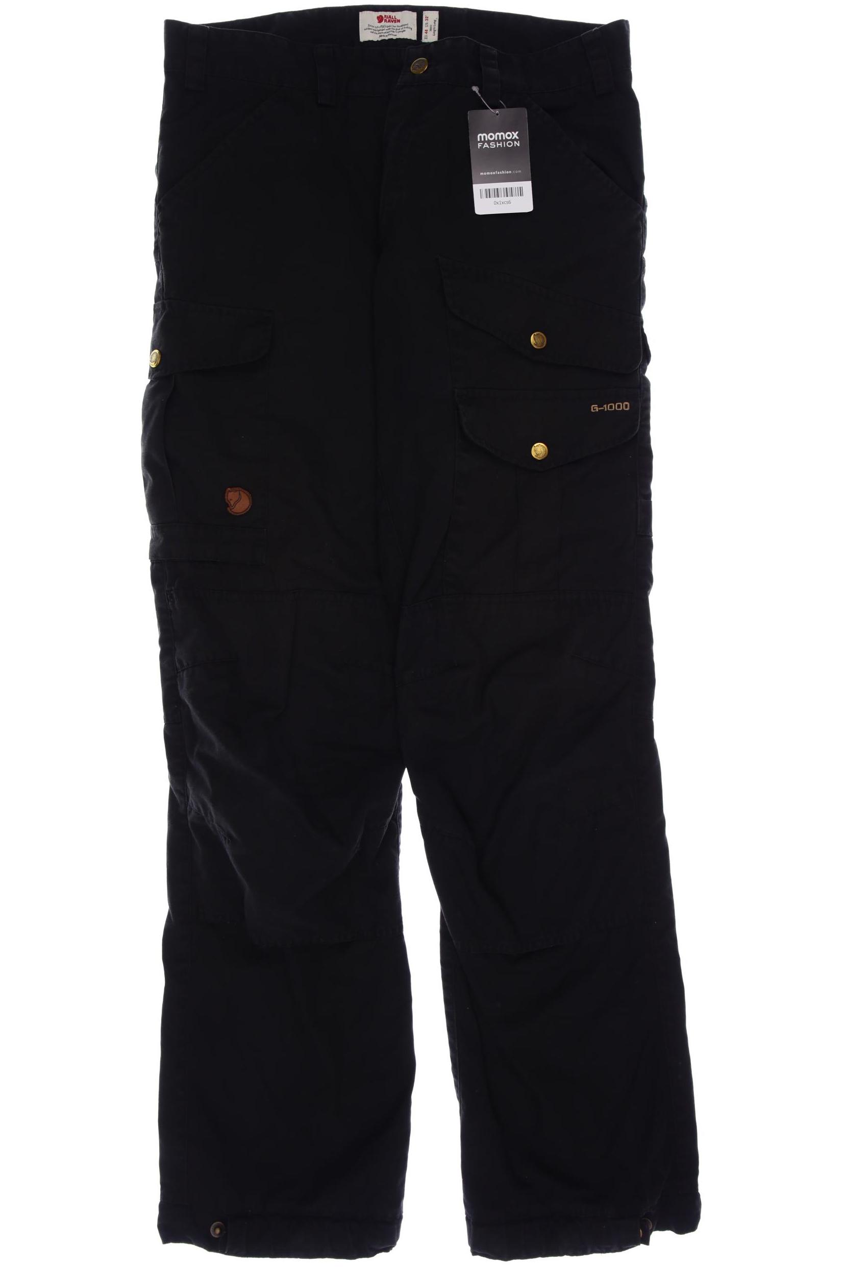 

Fjällräven Herren Stoffhose, schwarz, Gr. 32