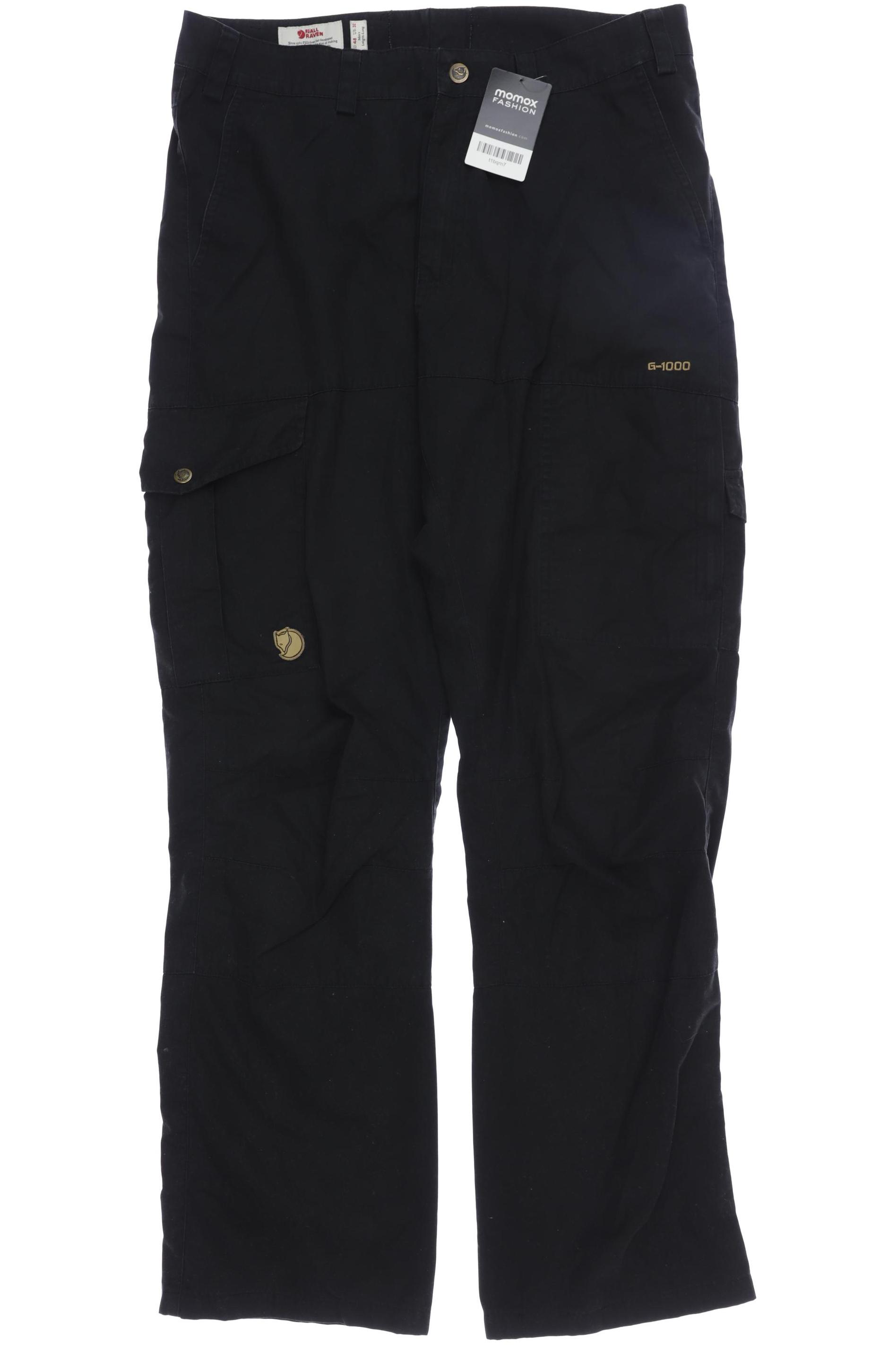 

Fjällräven Herren Stoffhose, schwarz, Gr. 48