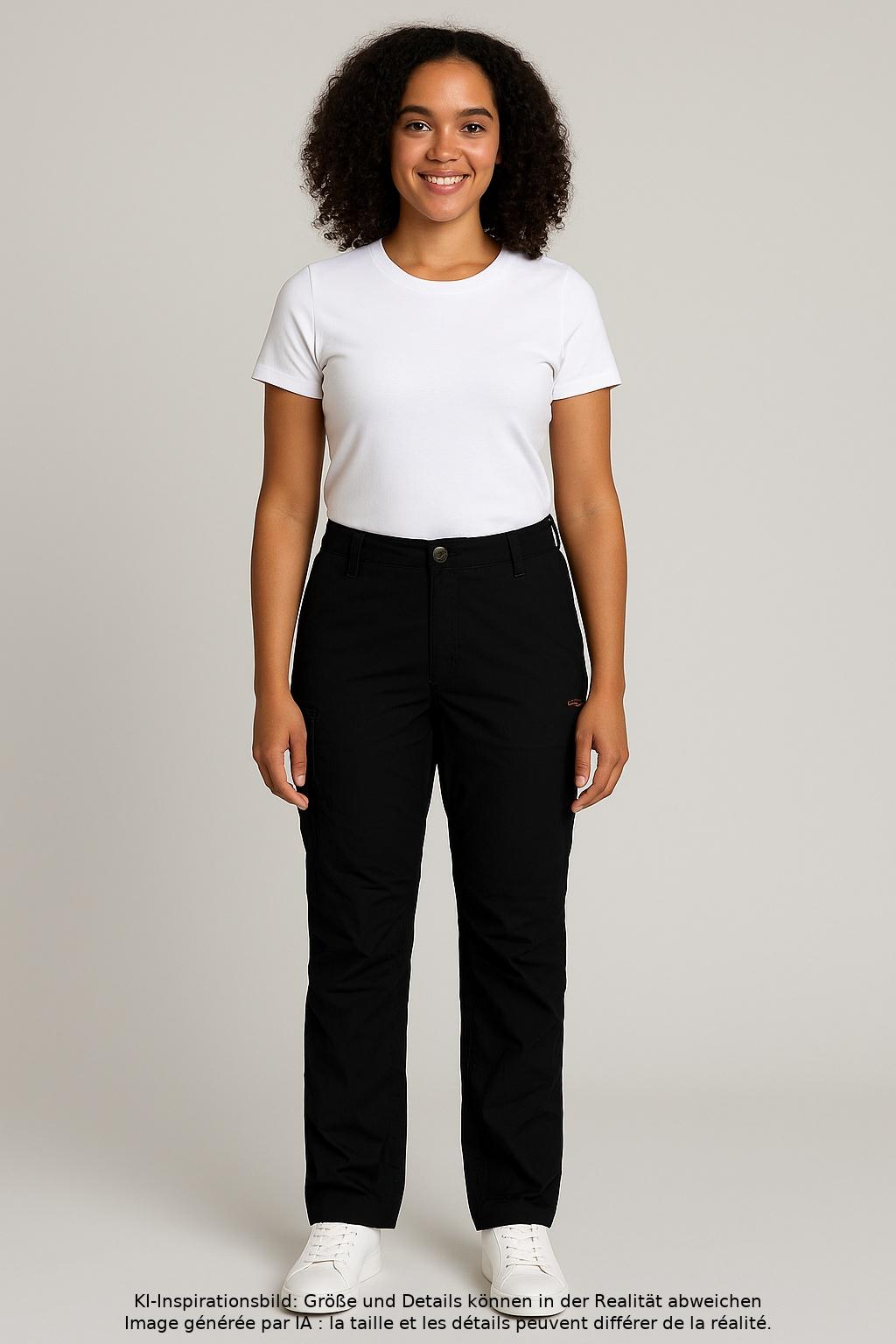 

Fjällräven Damen Stoffhose, schwarz, Gr. 44