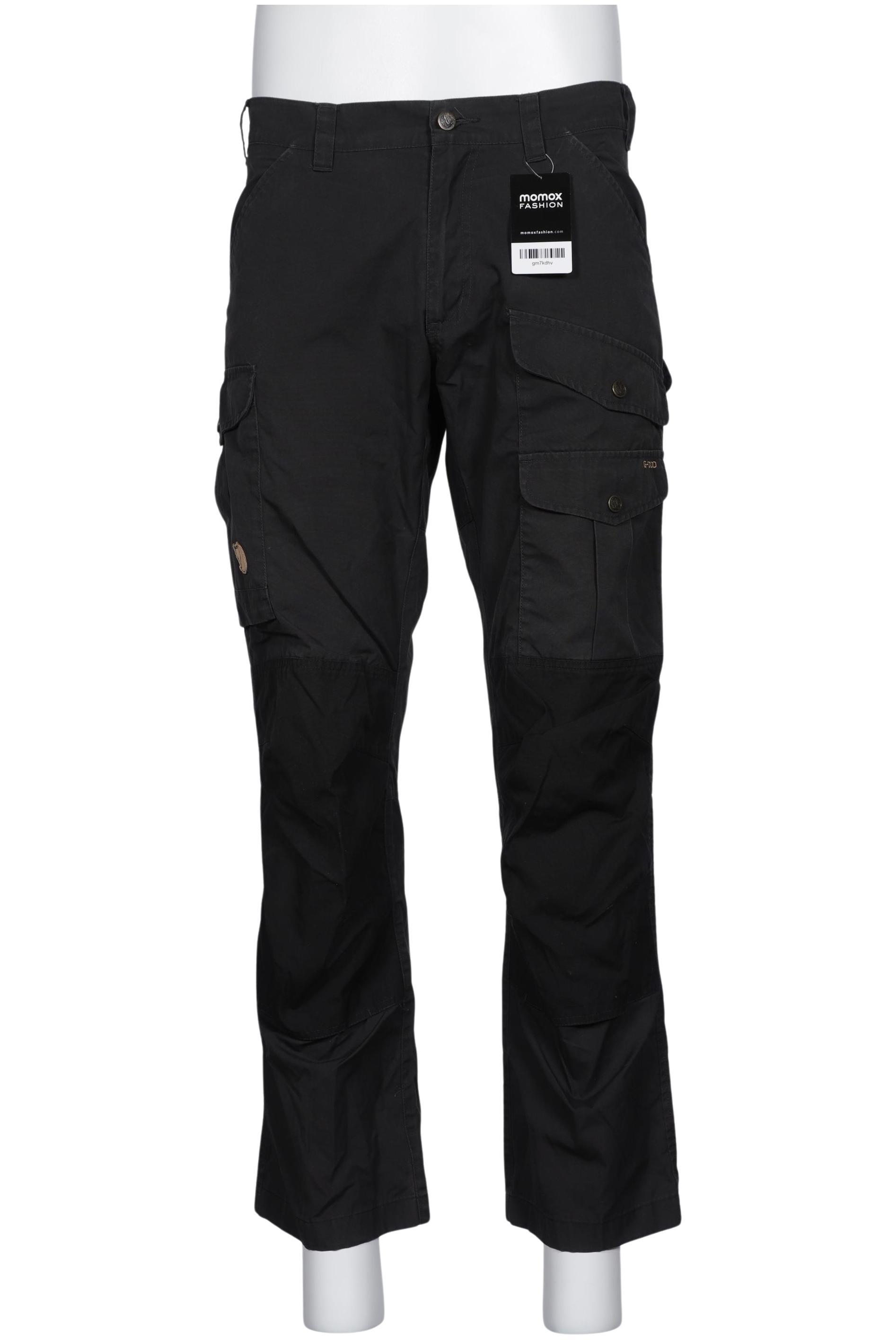 

Fjällräven Herren Stoffhose, schwarz, Gr. 48