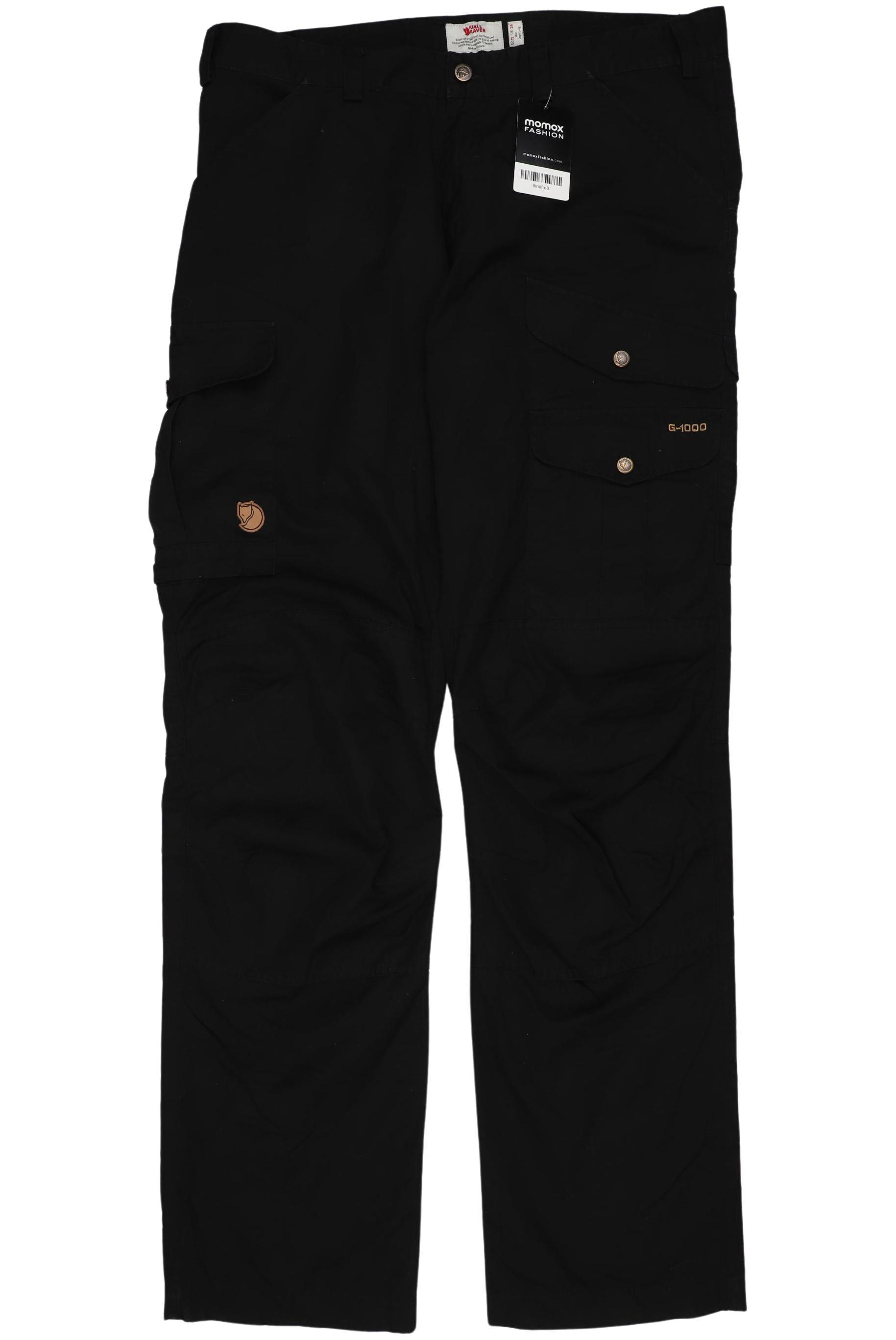 

Fjällräven Herren Stoffhose, schwarz, Gr. 52