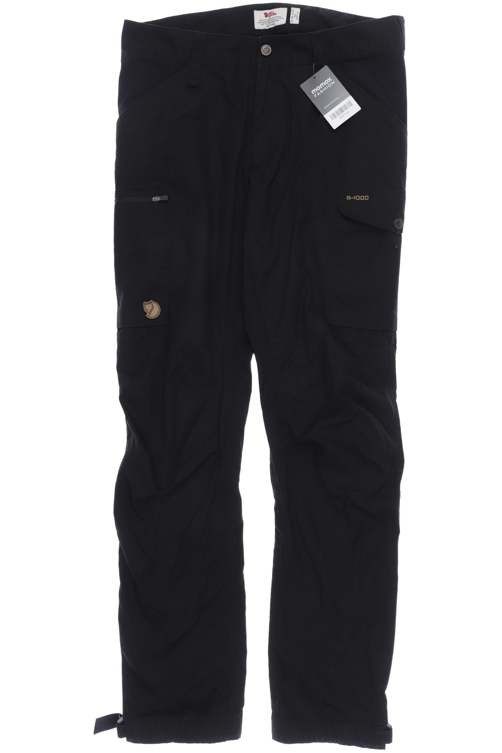 

Fjällräven Herren Stoffhose, schwarz, Gr. 48