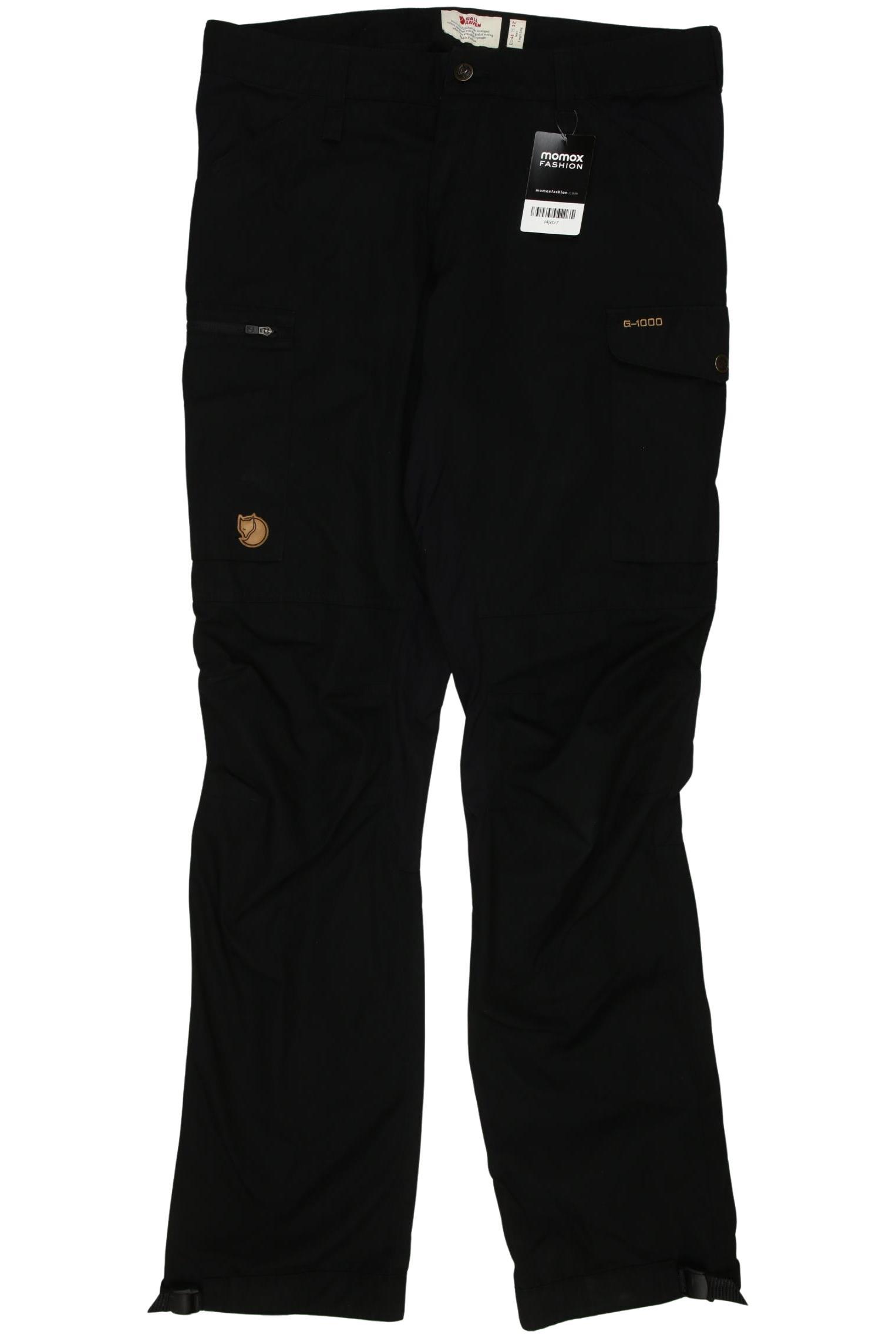 

Fjällräven Herren Stoffhose, schwarz, Gr. 32
