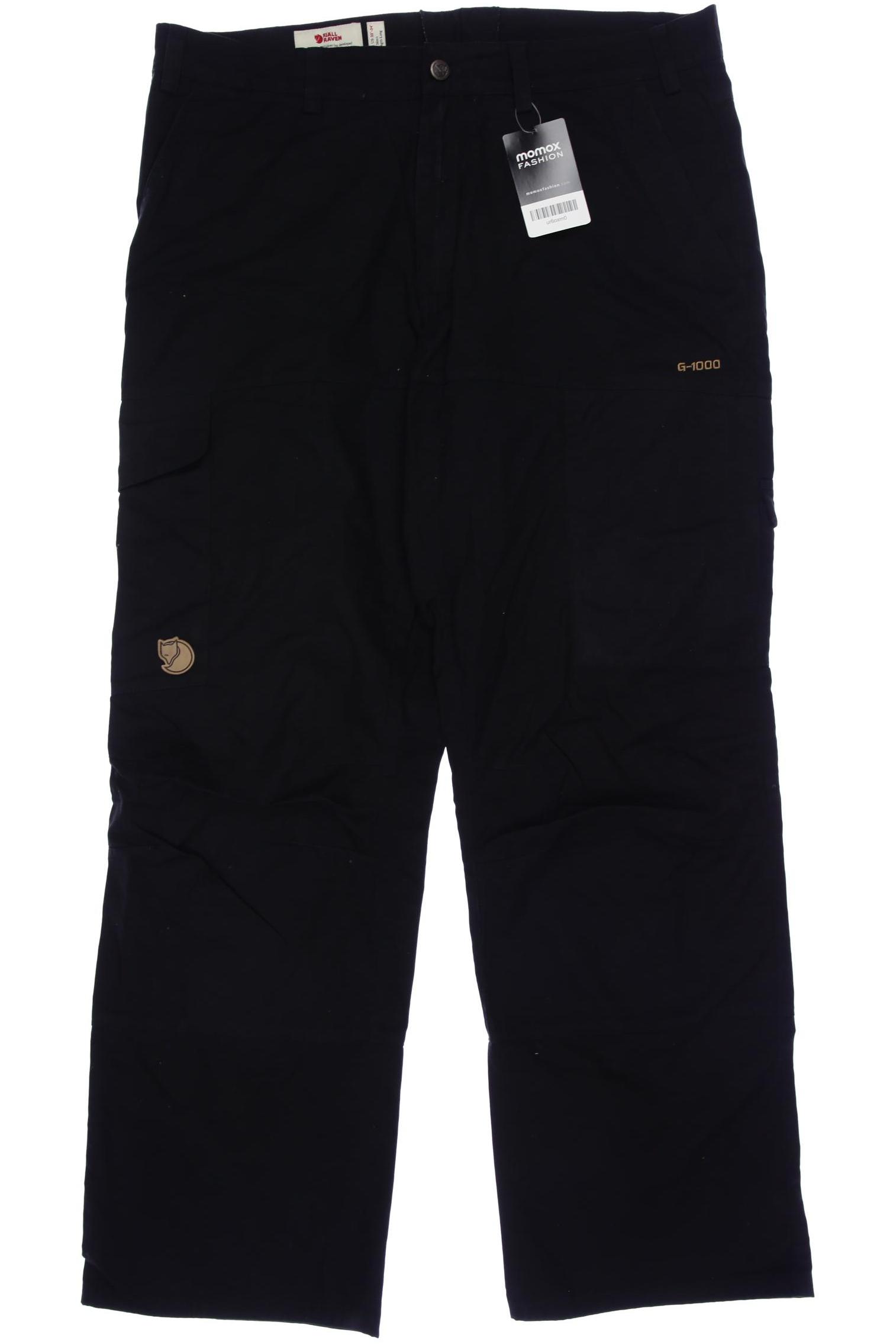 

Fjällräven Herren Stoffhose, schwarz, Gr. 50