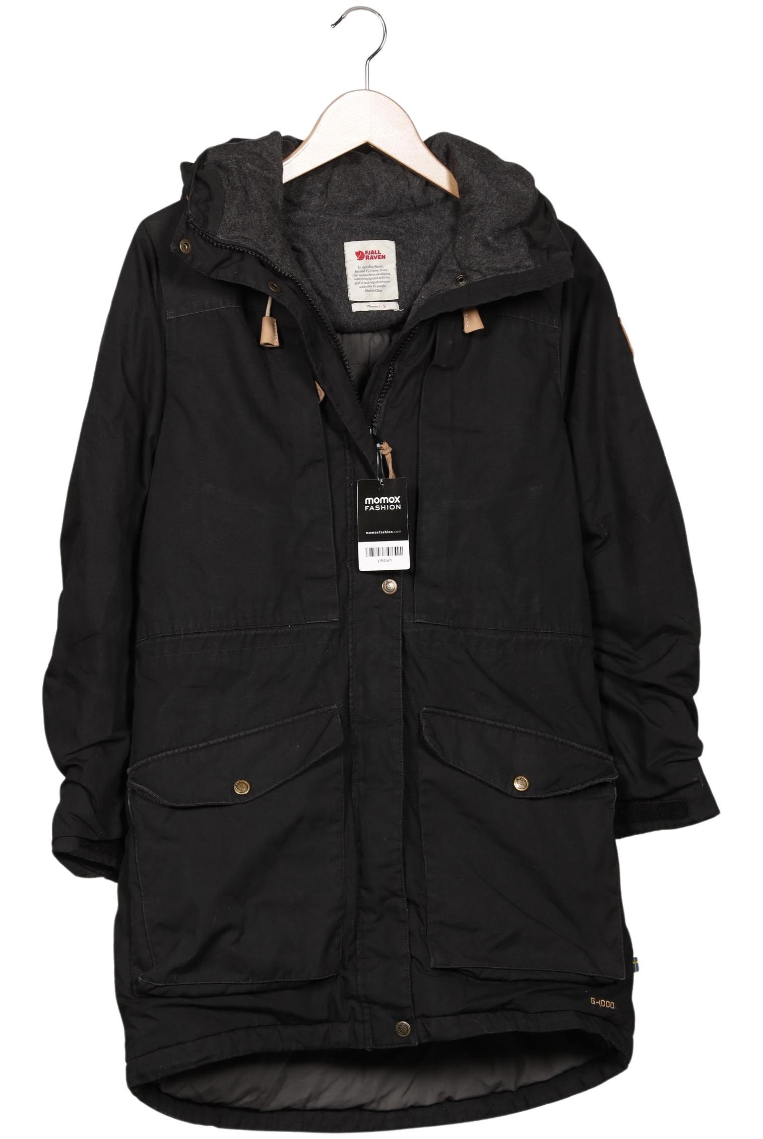 

Fjällräven Damen Mantel, schwarz, Gr. 36