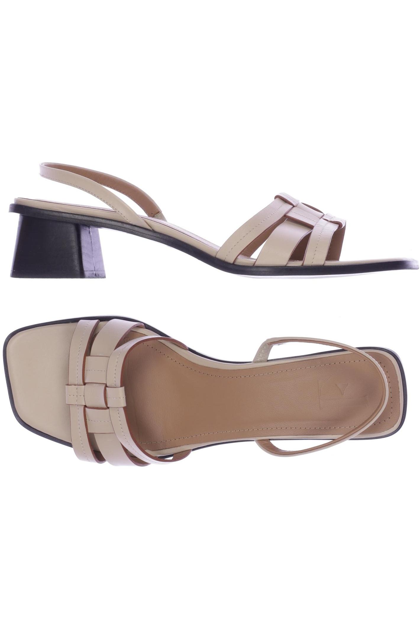 

Flattered Damen Sandale, beige, Gr. 40