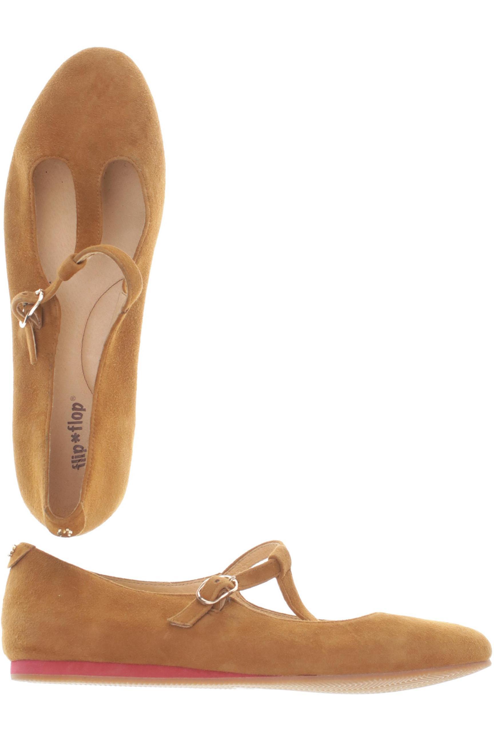 

flip*flop Damen Ballerinas, braun, Gr. 39