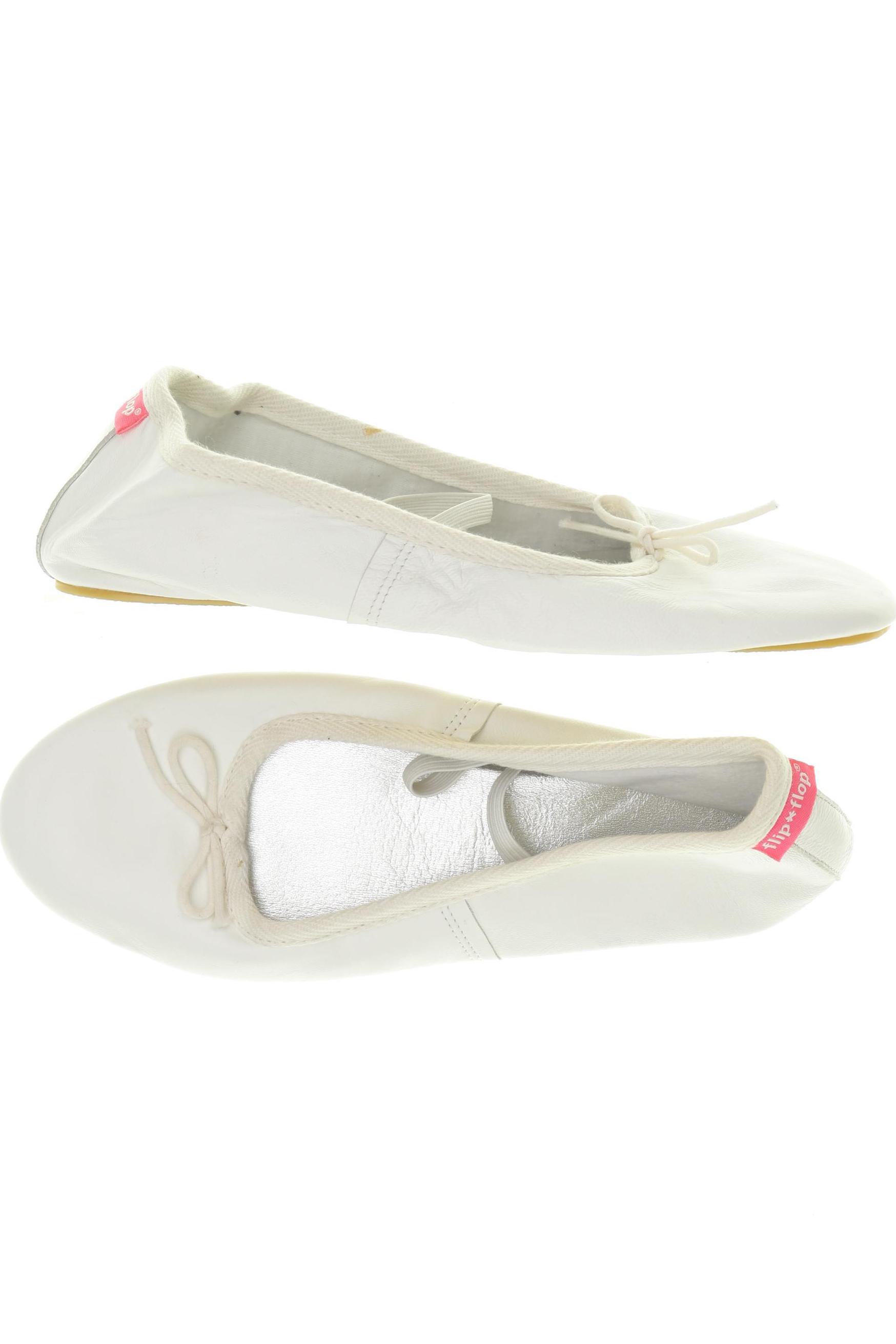 

flip*flop Damen Ballerinas, weiß, Gr. 39