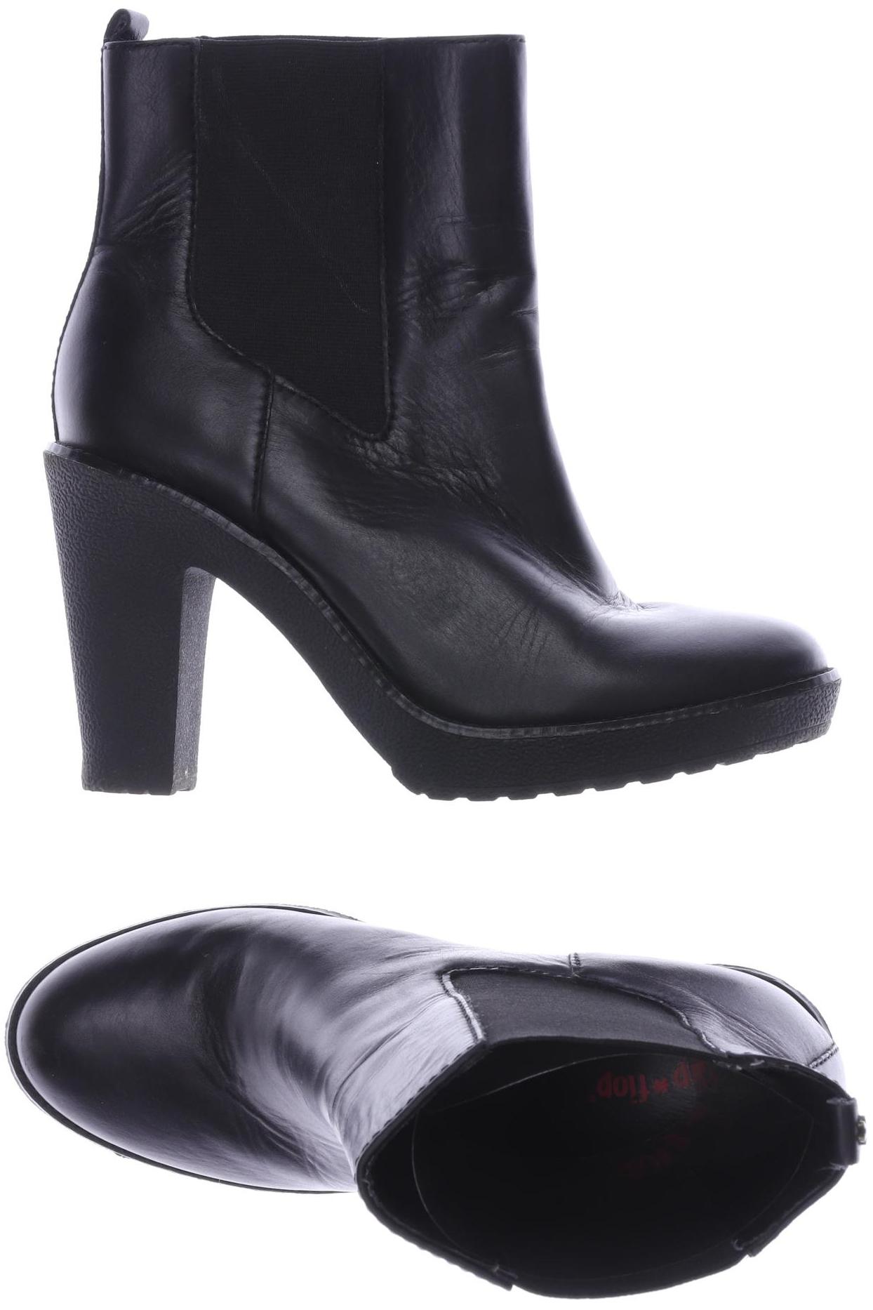 

Flip Flop Damen Stiefelette, schwarz