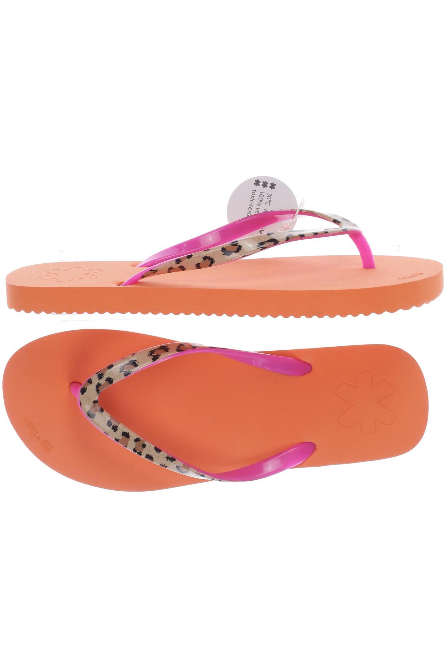 

Flip Flop Damen Sandale, orange, Gr. 39