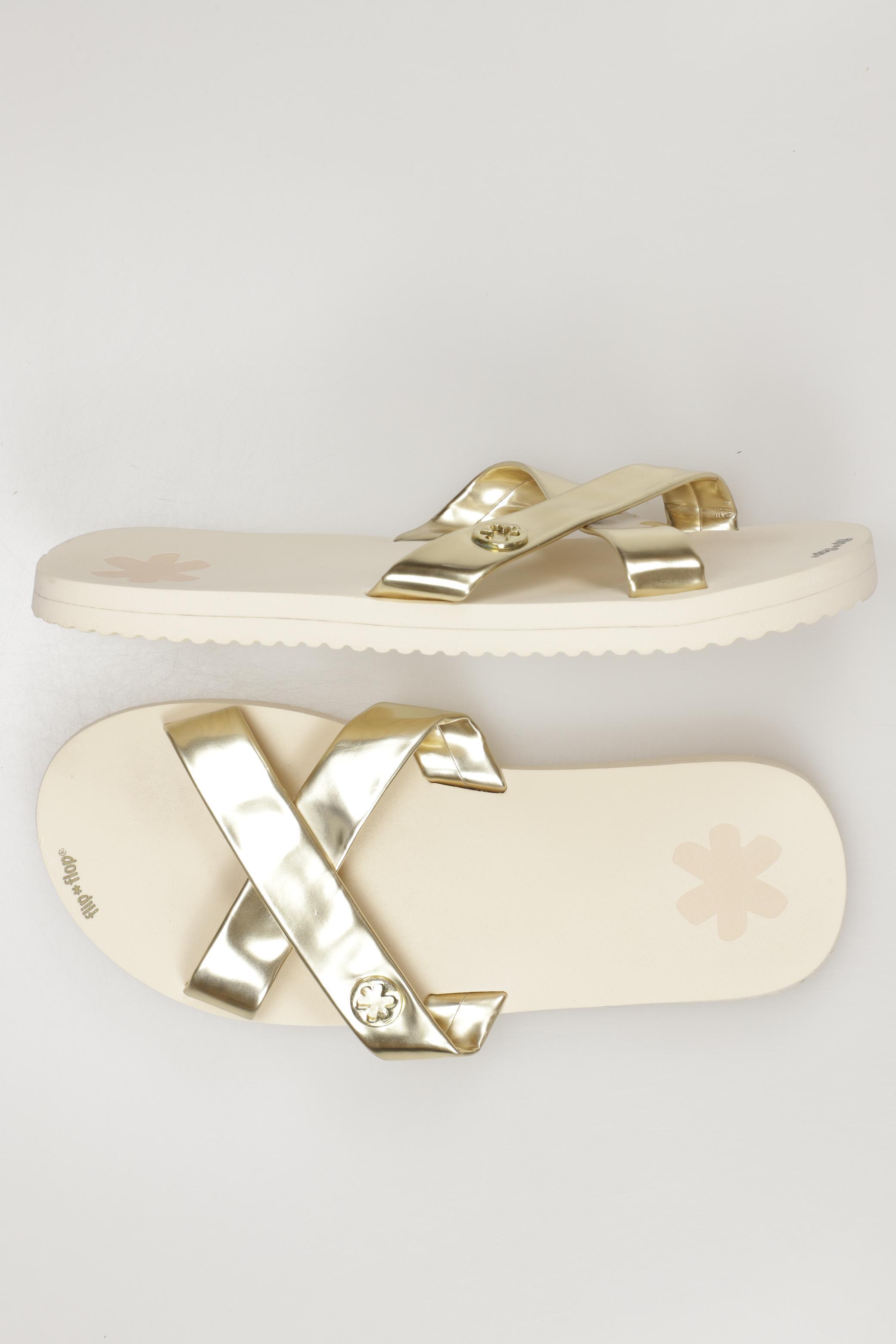 

flip*flop Damen Sandale, gold, Gr. 40