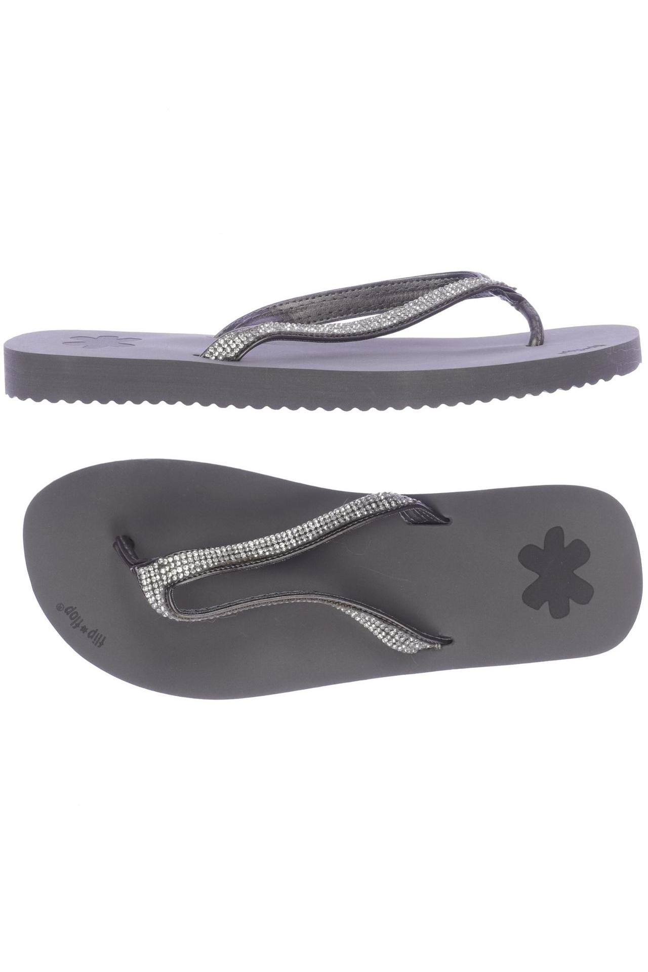 

flip*flop Damen Sandale, silber, Gr. 40