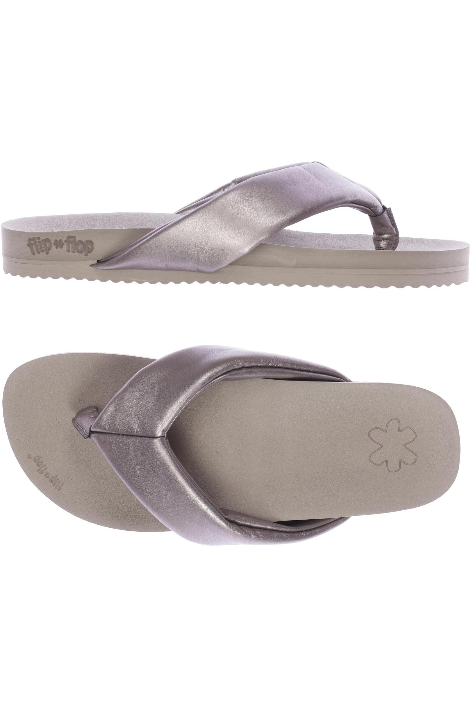 

Flip Flop Damen Sandale, braun, Gr. 38