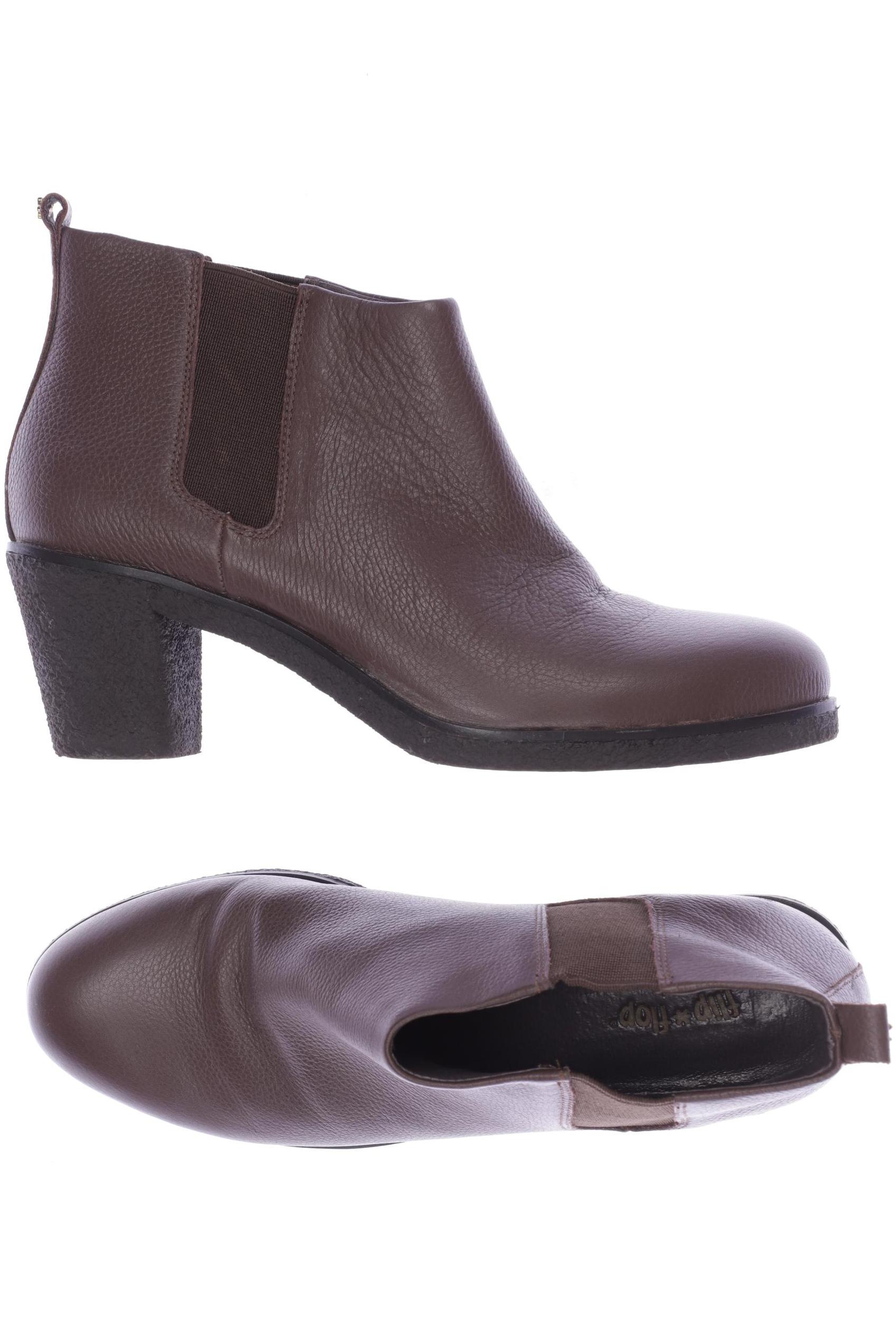 

Flip Flop Damen Stiefelette, braun