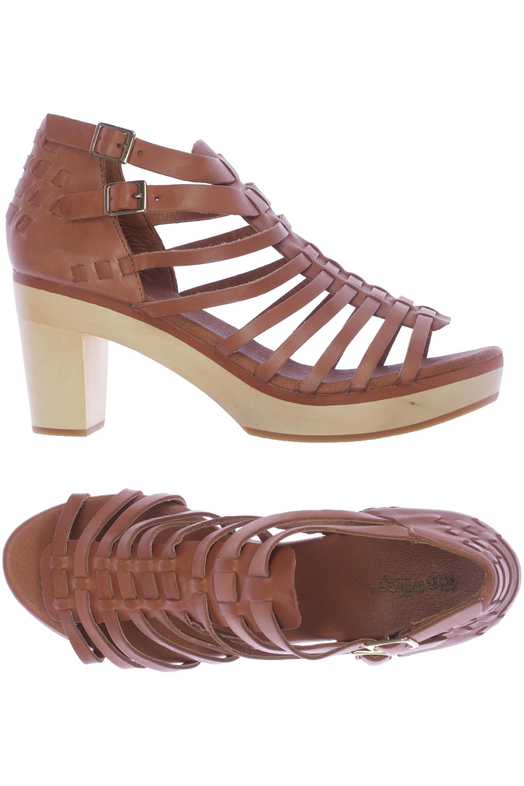 

Flip Flop Damen Sandale, braun, Gr. 38