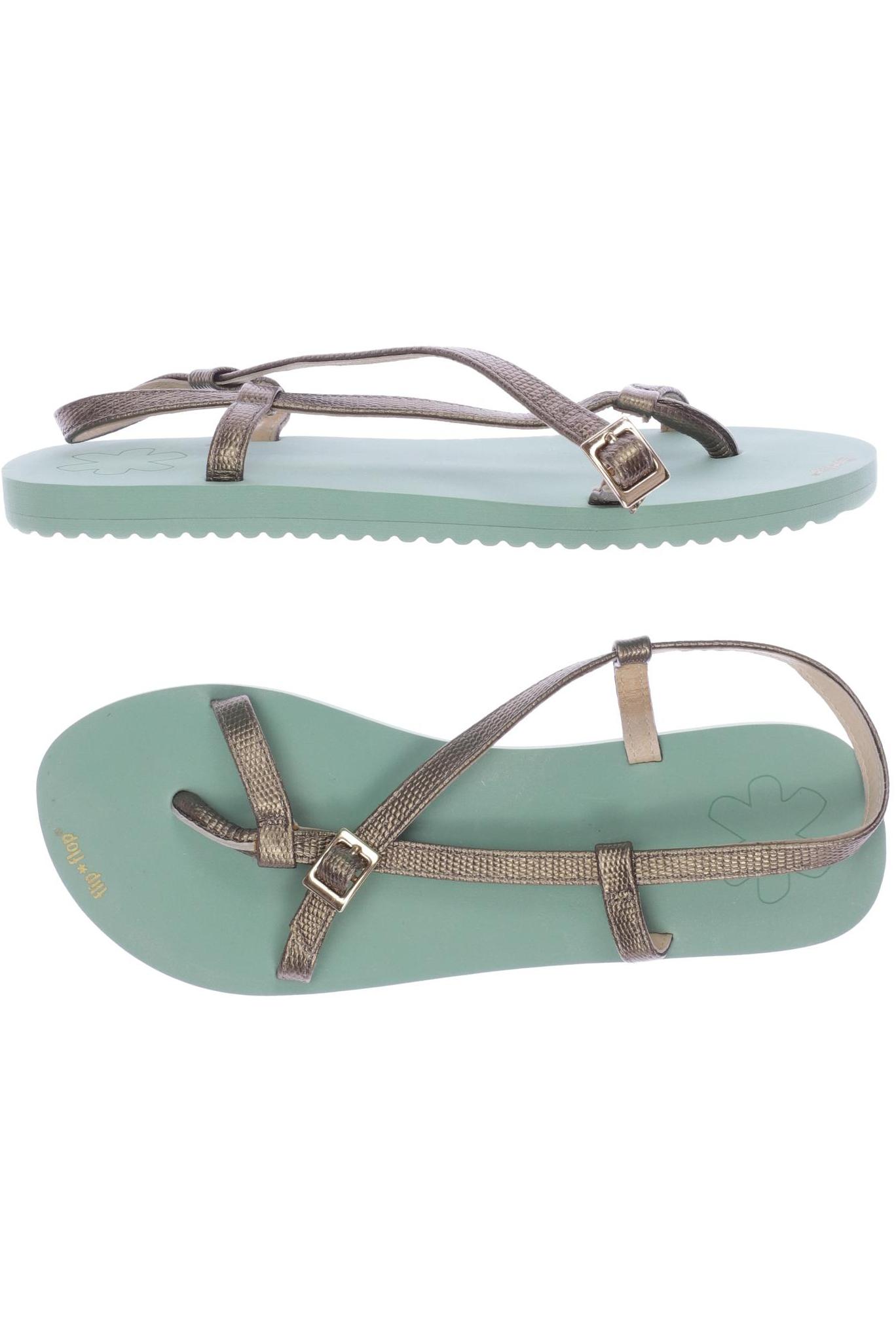 

Flip Flop Damen Sandale, braun, Gr. 39