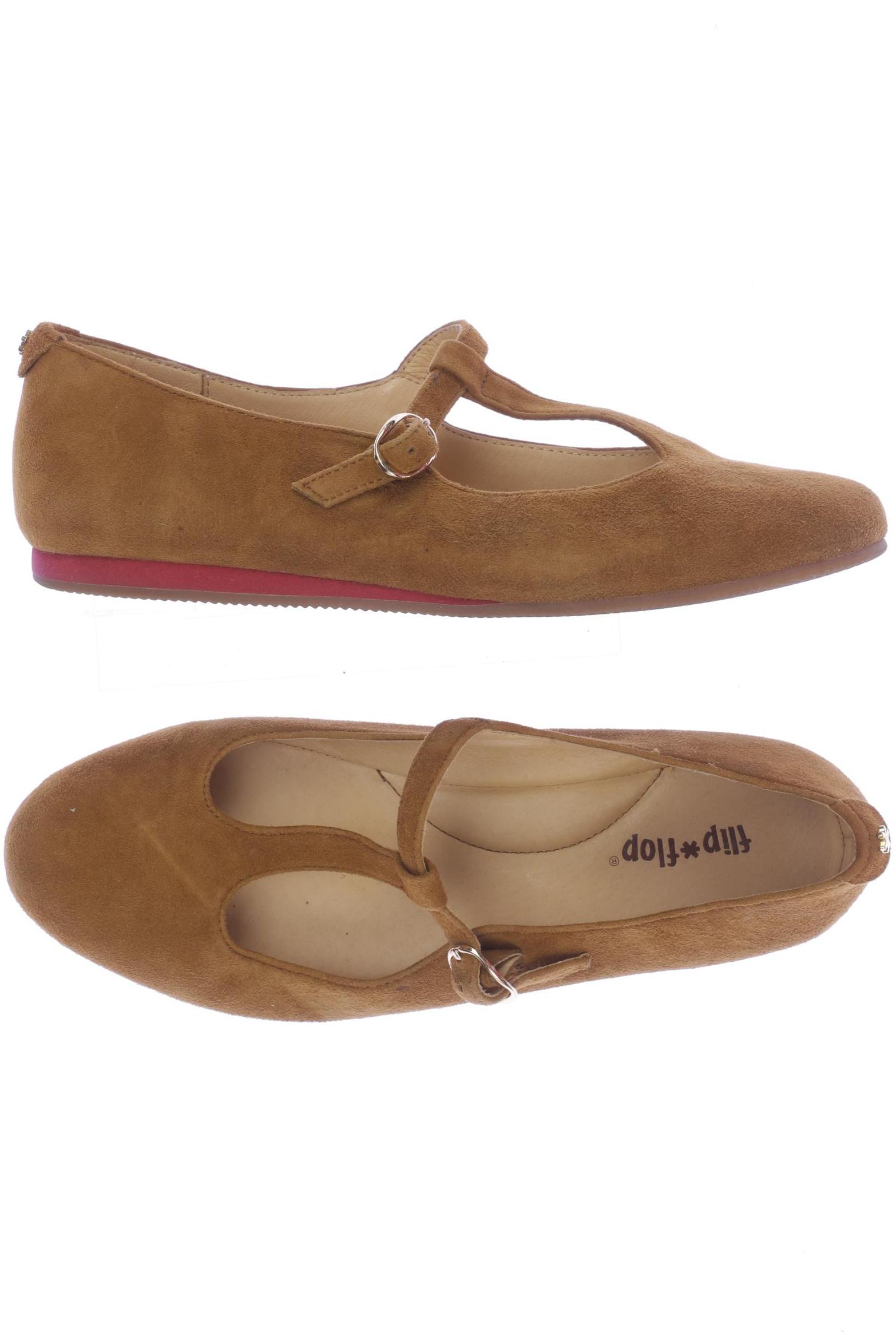 

flip*flop Damen Ballerinas, braun, Gr. 36