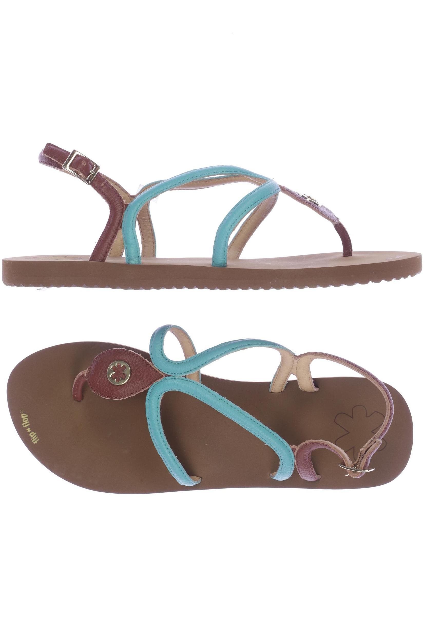 

Flip Flop Damen Sandale, blau, Gr. 42